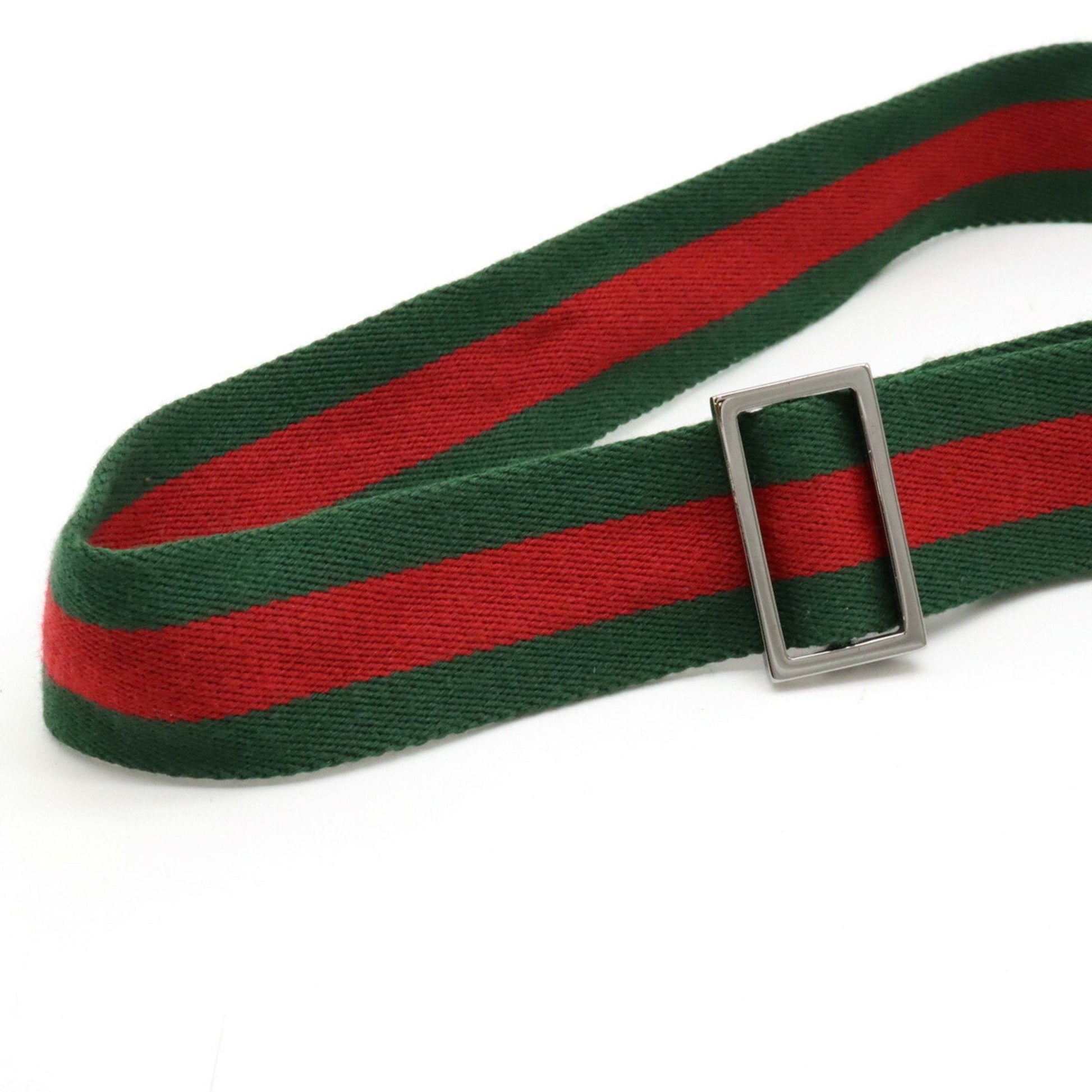 Gucci Leather Canvas Shoulder Bag