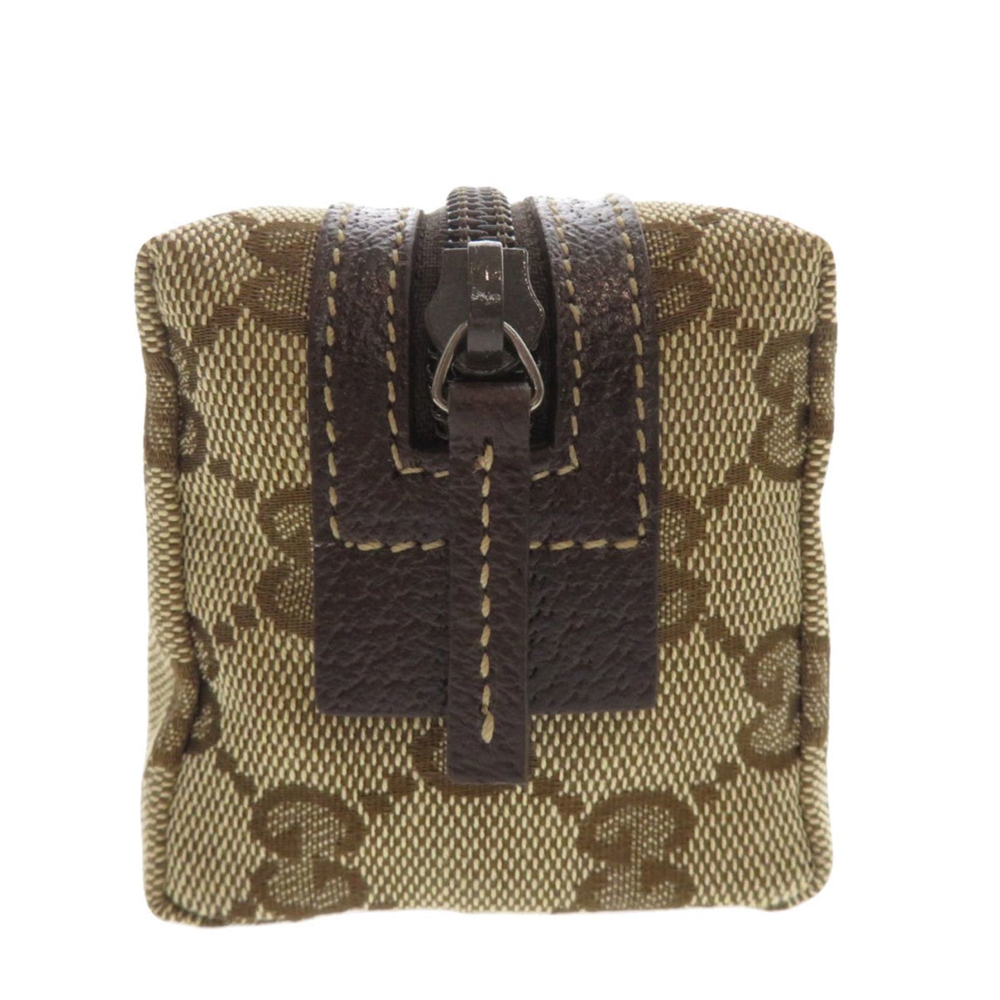Gucci Lou Leather Canvas Handbag