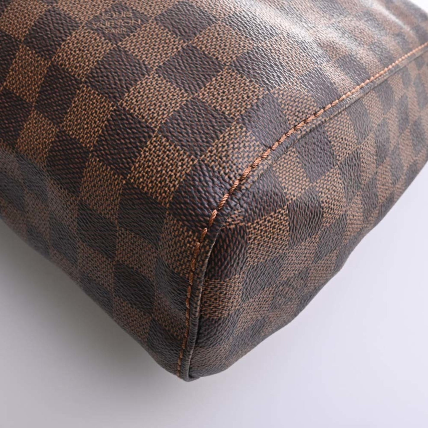 LOUIS VUITTON Damier Portobello PM One Shoulder Bag Brown Women's