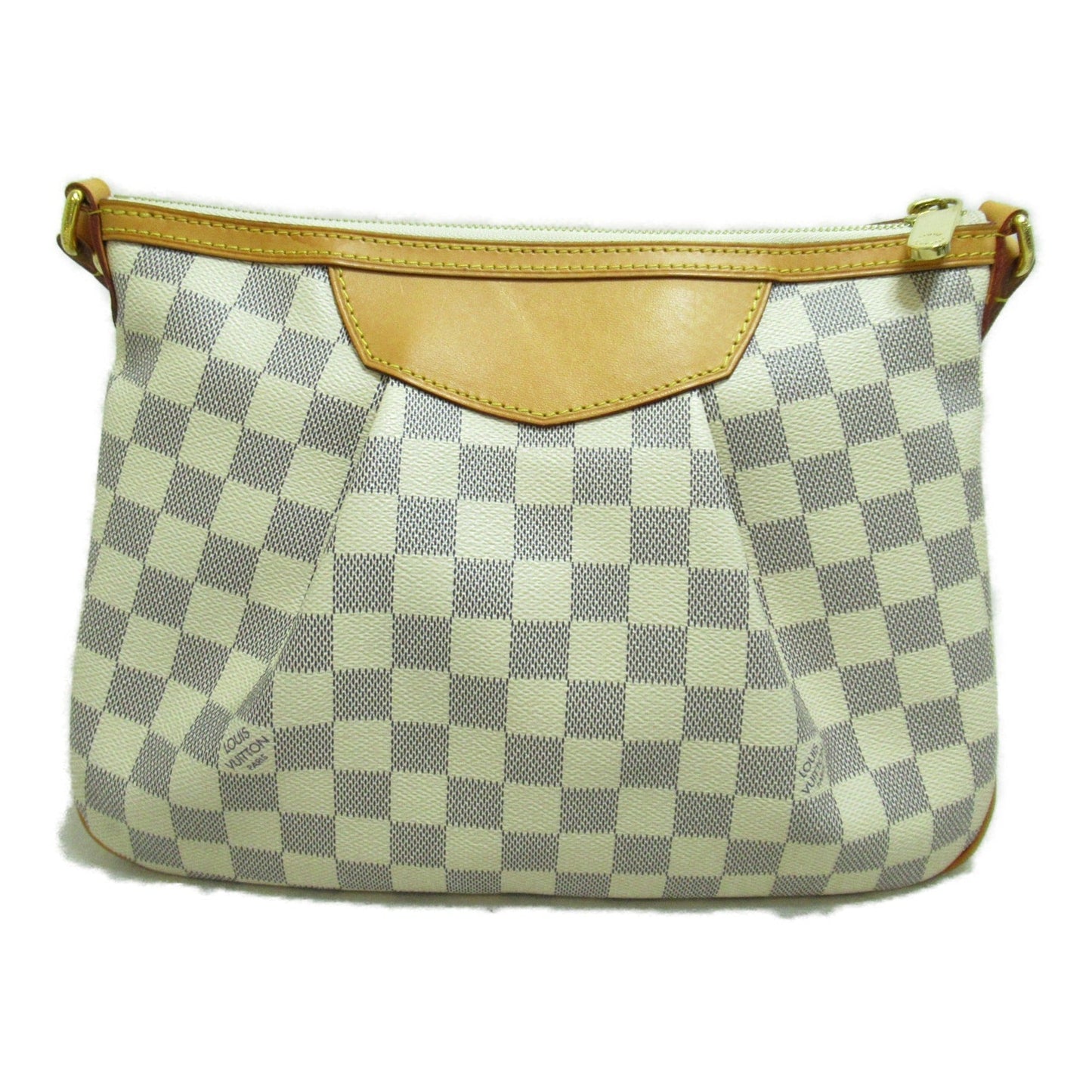 Louis Vuitton SiracPM Shoulder Bag Ivory Damier Azur PVC coated canvas