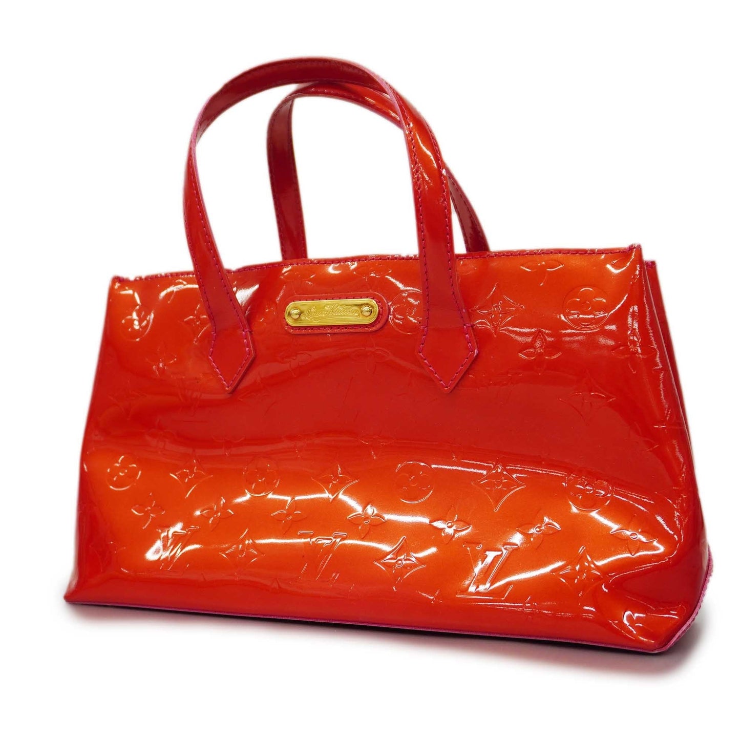Louis VuittonAuth Monogram Vernis Wilshere Bluebird Women's Handbag