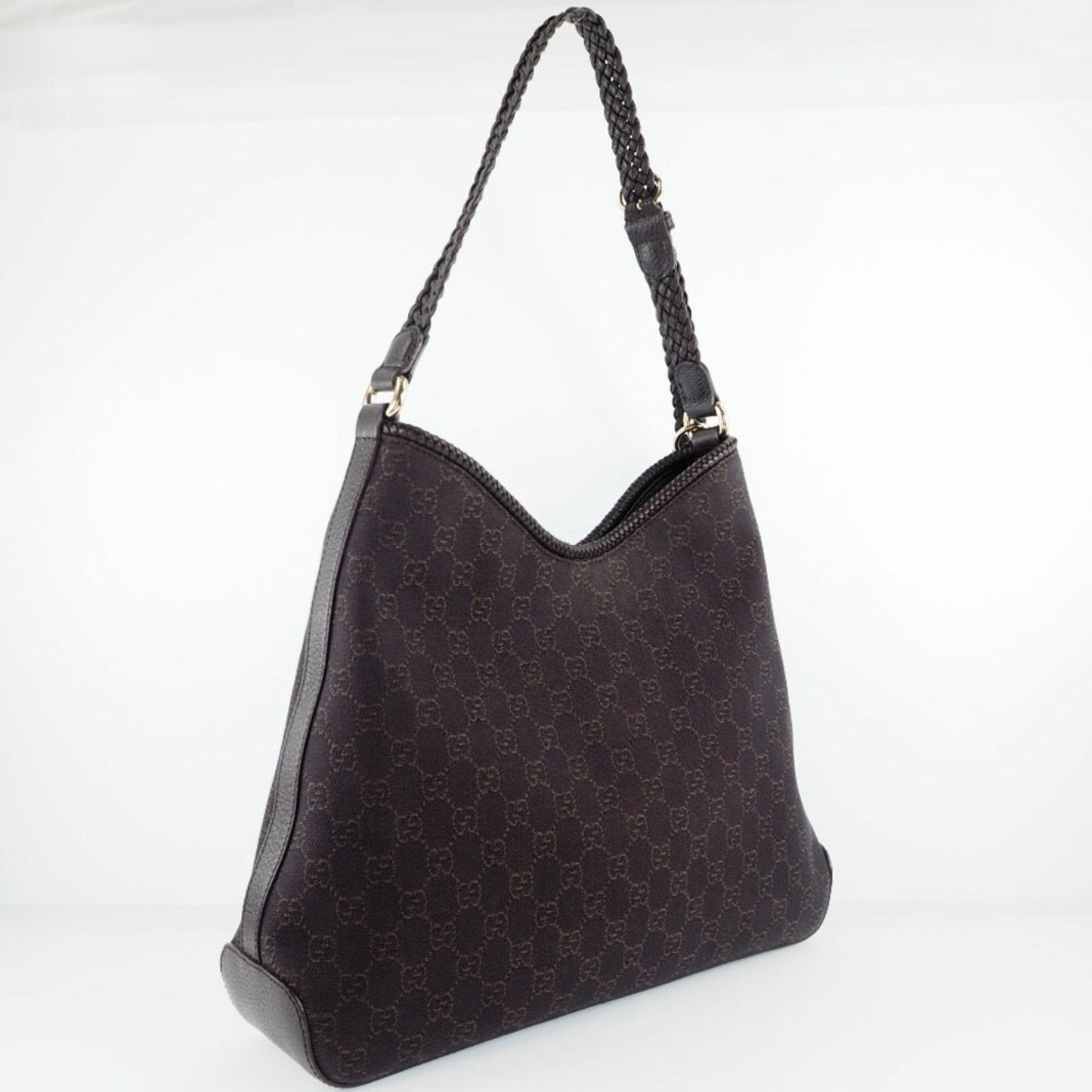 Gucci Lou Canvas Shoulder Bag