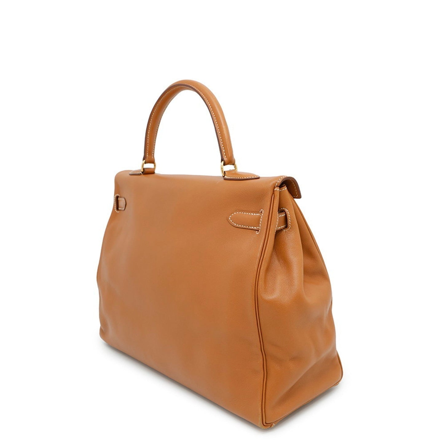 Hermes Gold Swift Leather Handbag ( )