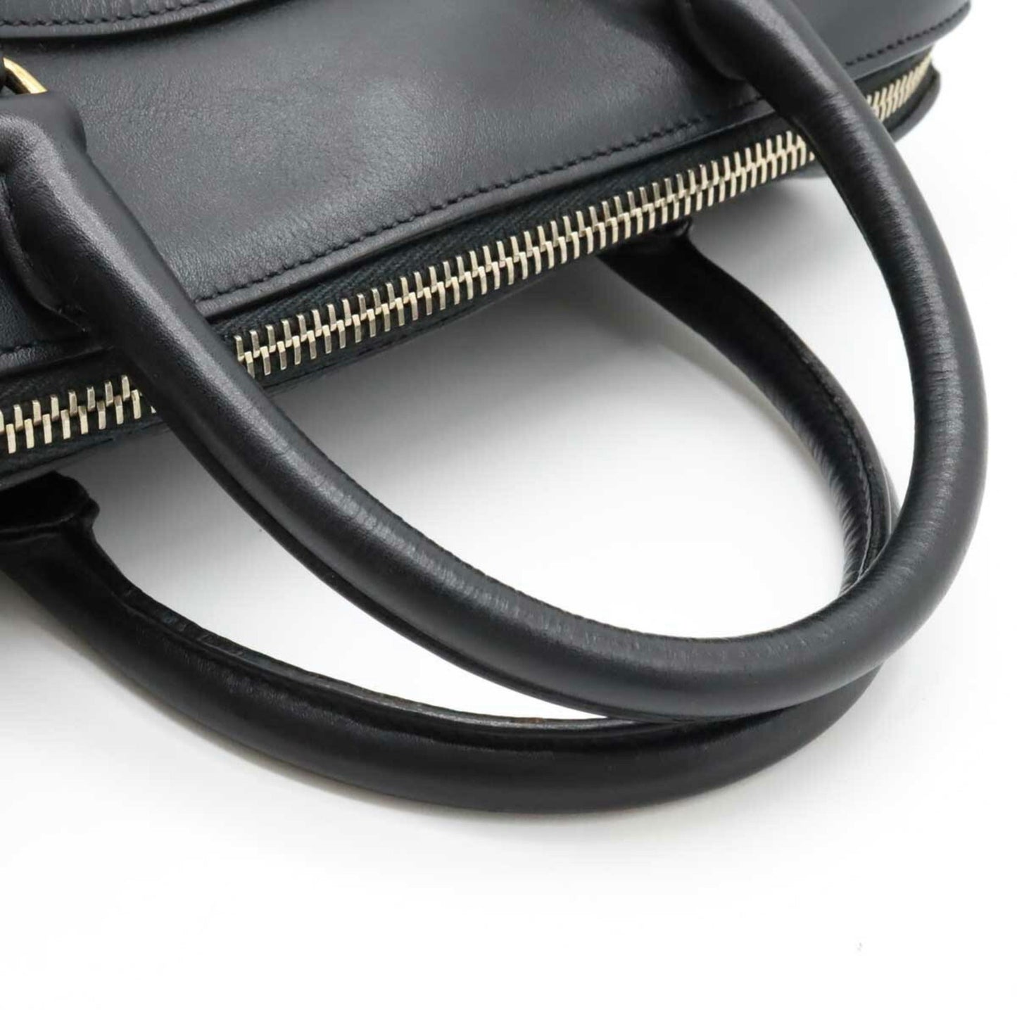 Yves Saint Laurent SAINT LAURENT PARIS Saint Laurent Paris YSL Yves Baby Duffle HandBag Shoulder Leather Black