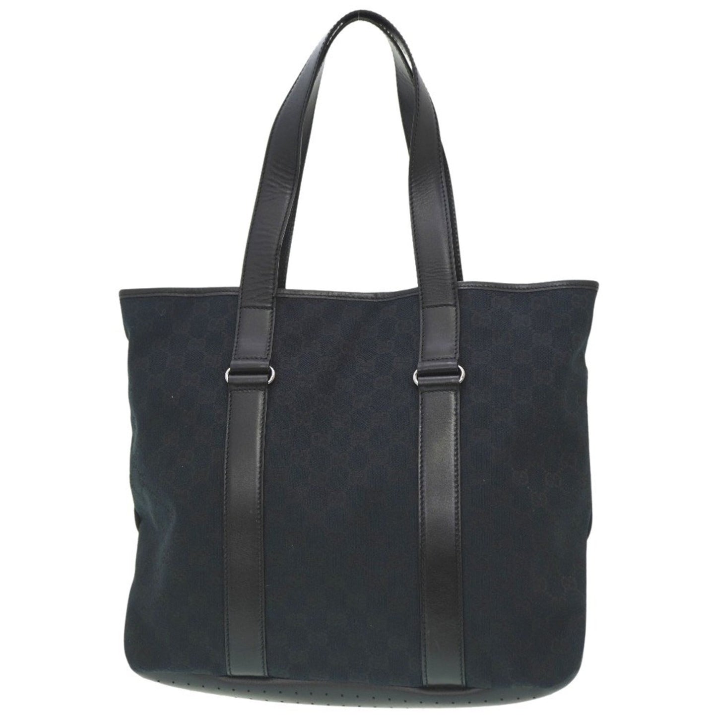 Gucci Leather Canvas Tote