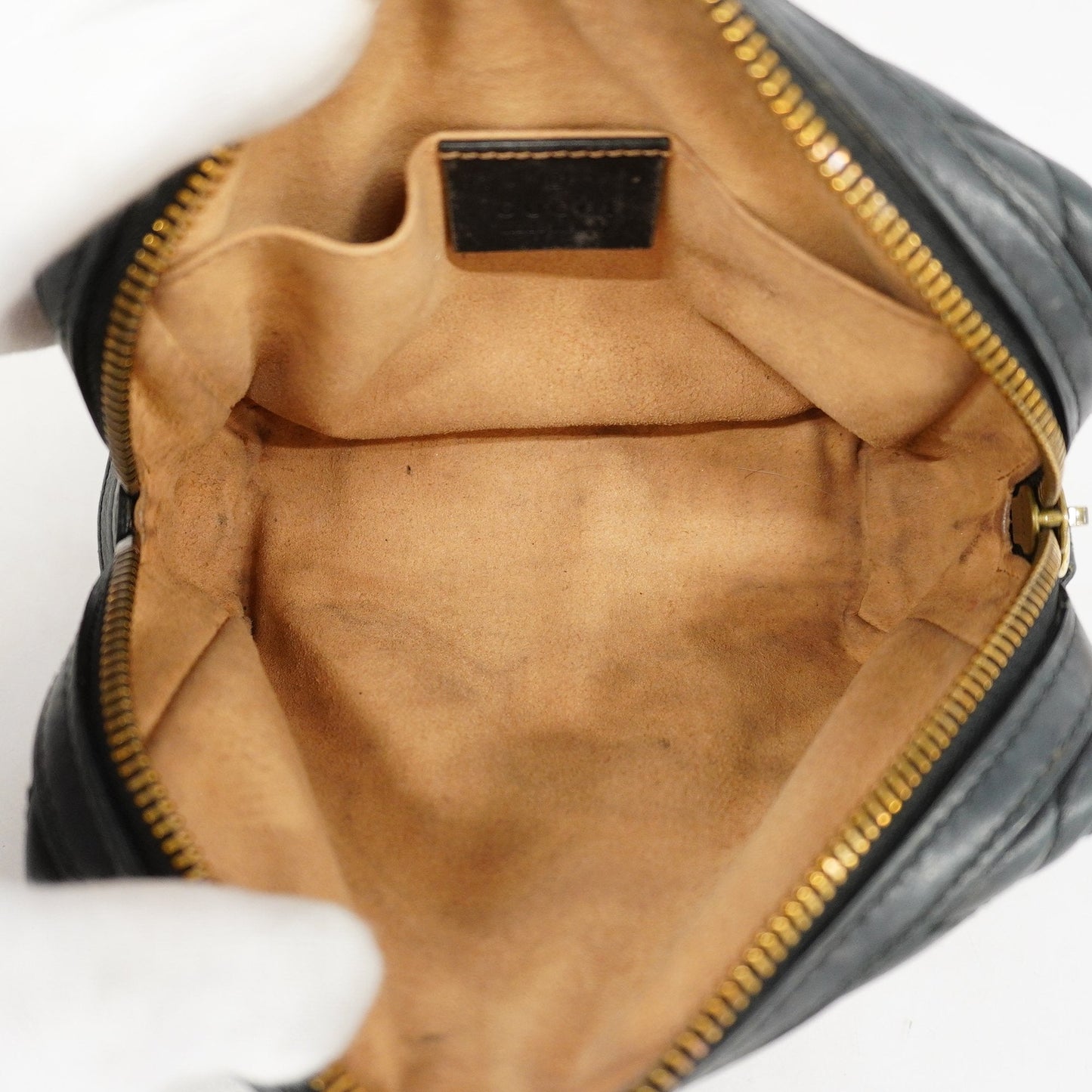Gucci GG Marmont Black Leather Clutch