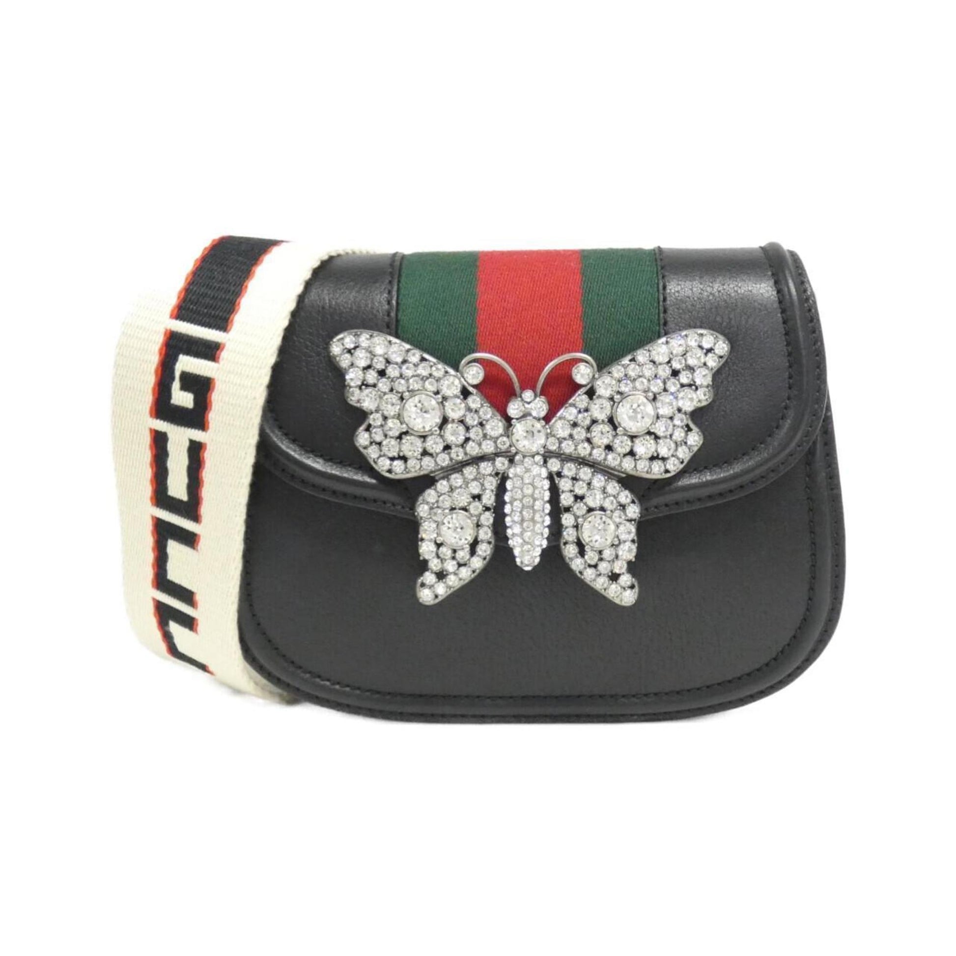 Gucci Leather Shoulder Bag