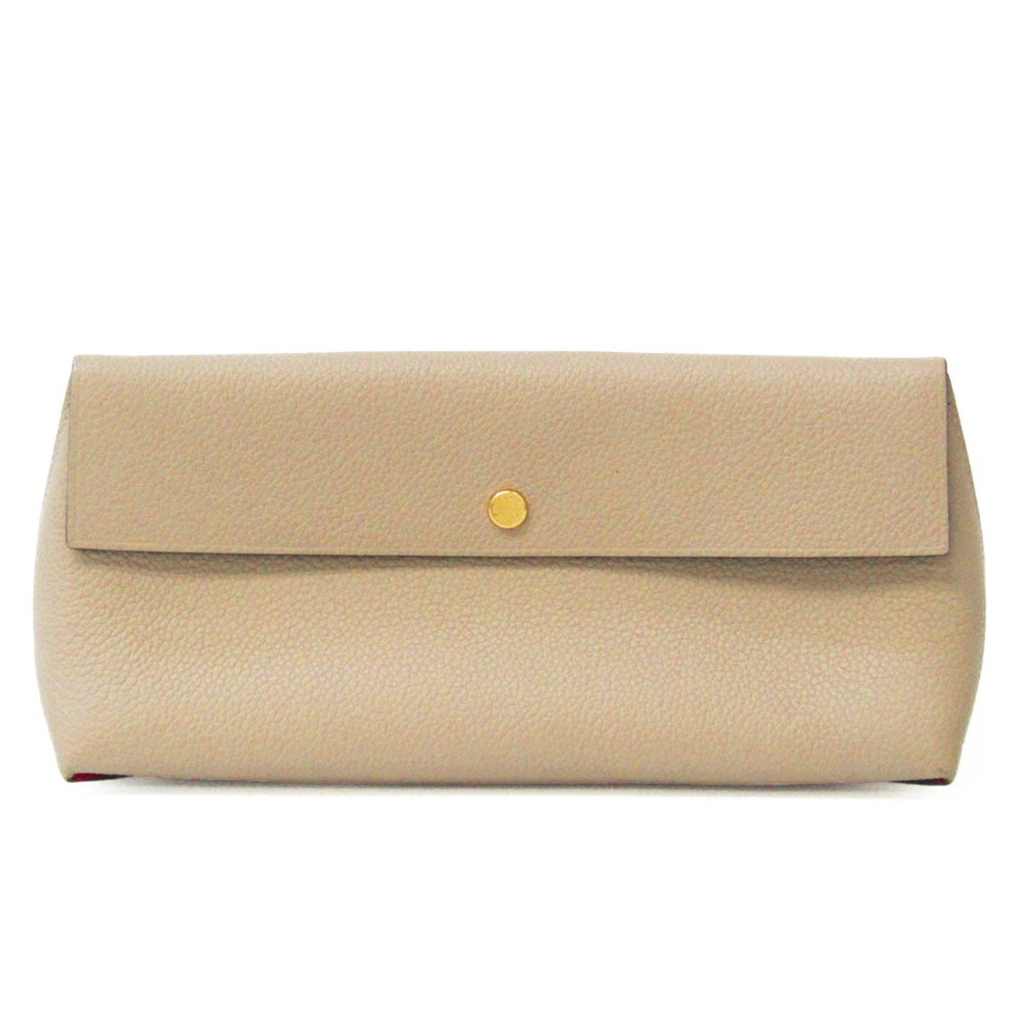 LOUIS VUITTON Women's Pouch Beige Clutch