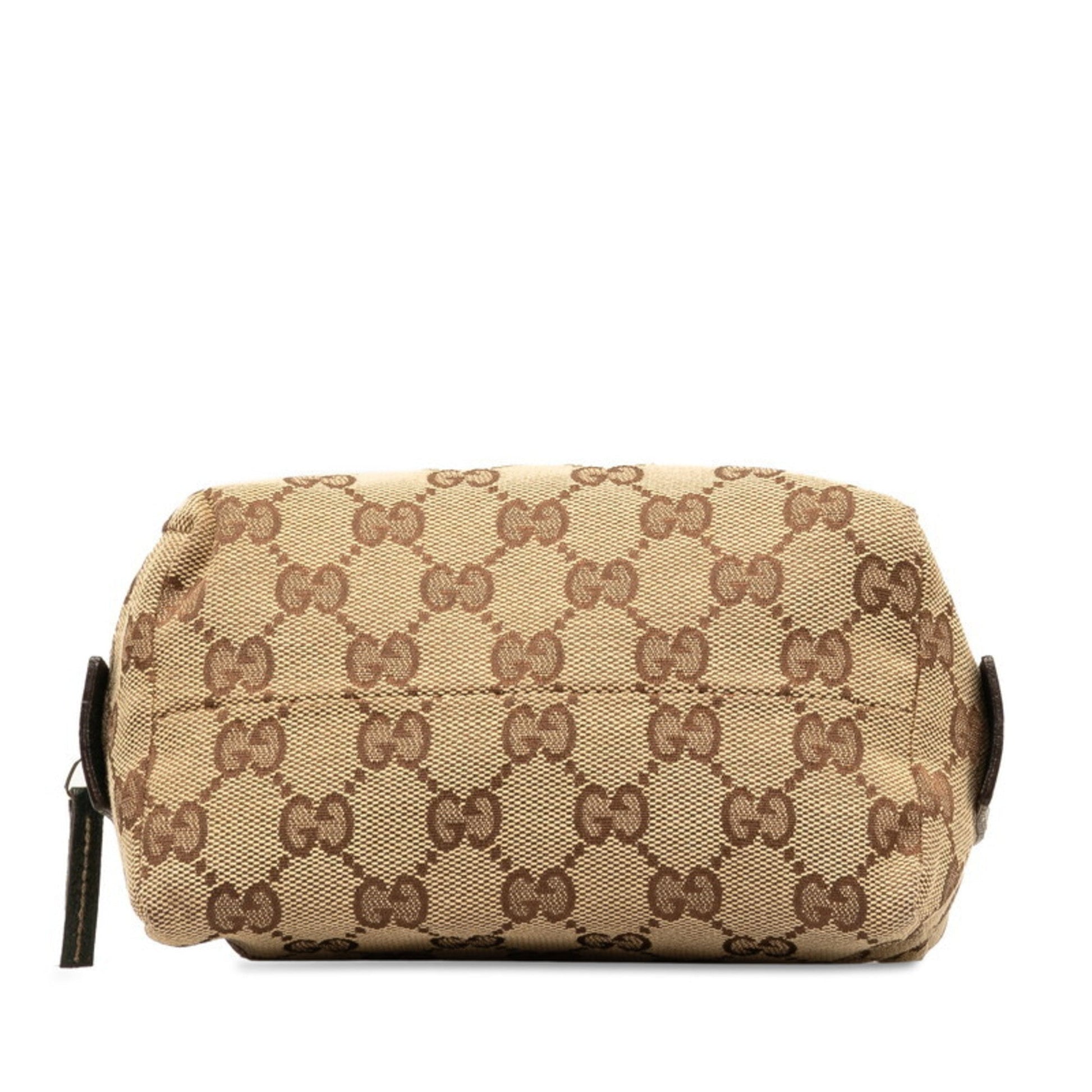 Gucci Leather Canvas Clutch