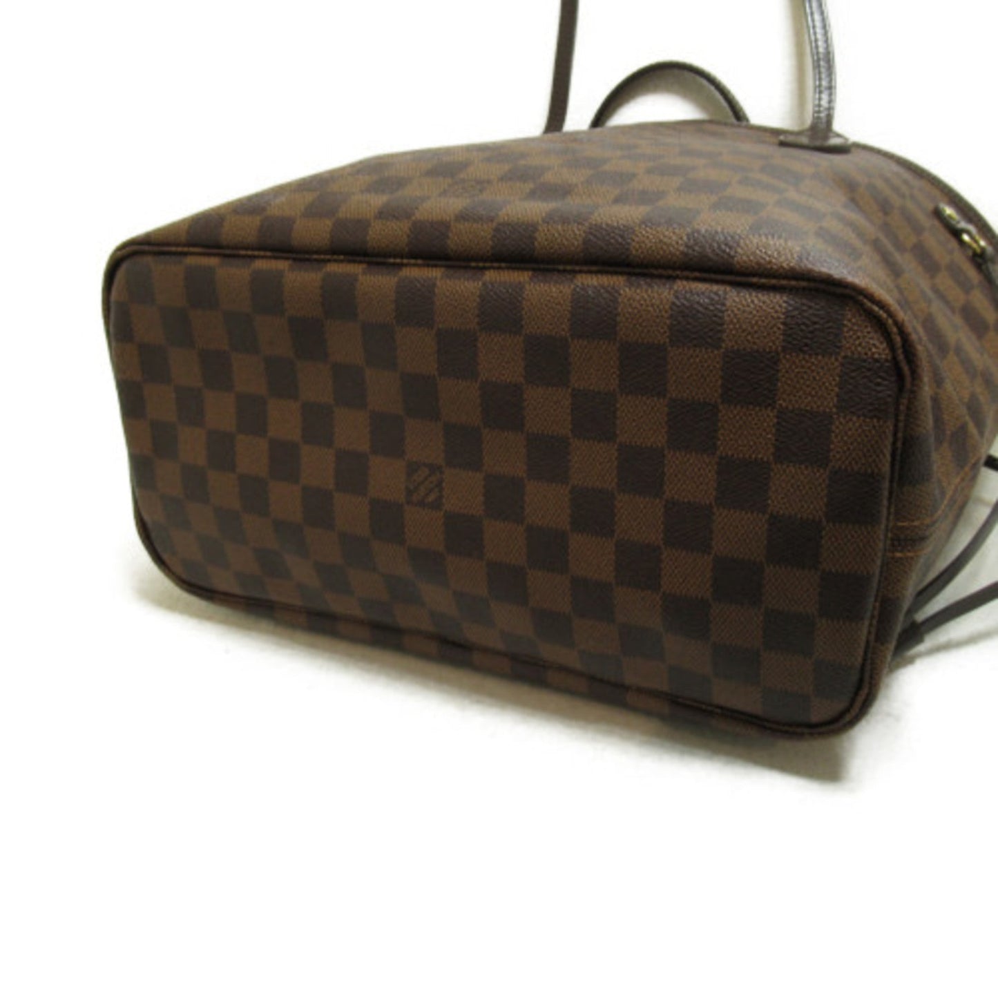 LOUIS VUITTON Neverfull MM Brown Ebene Damier PVC coated canvas Tote