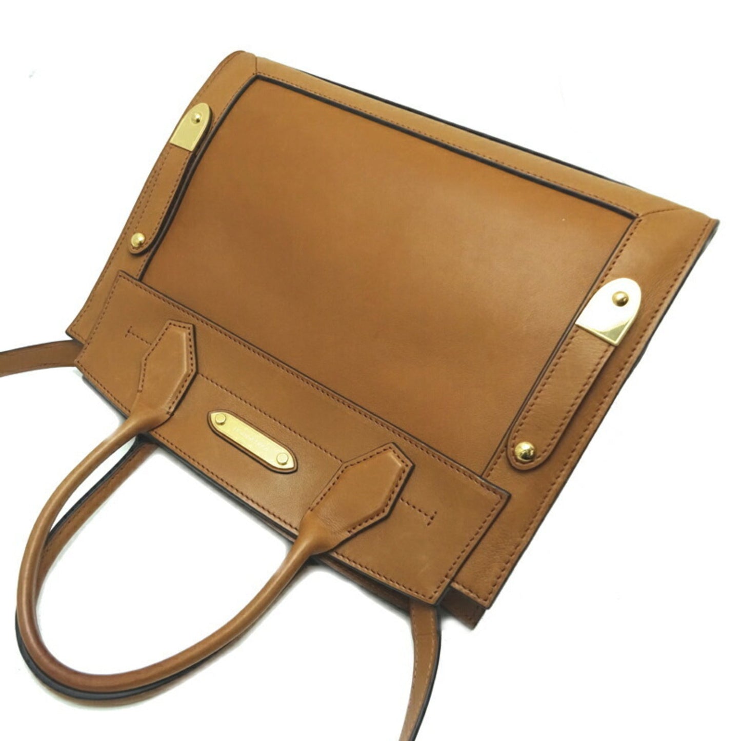LOUIS VUITTON Steamer MM Women's HandBag Calf Camel [Brown]