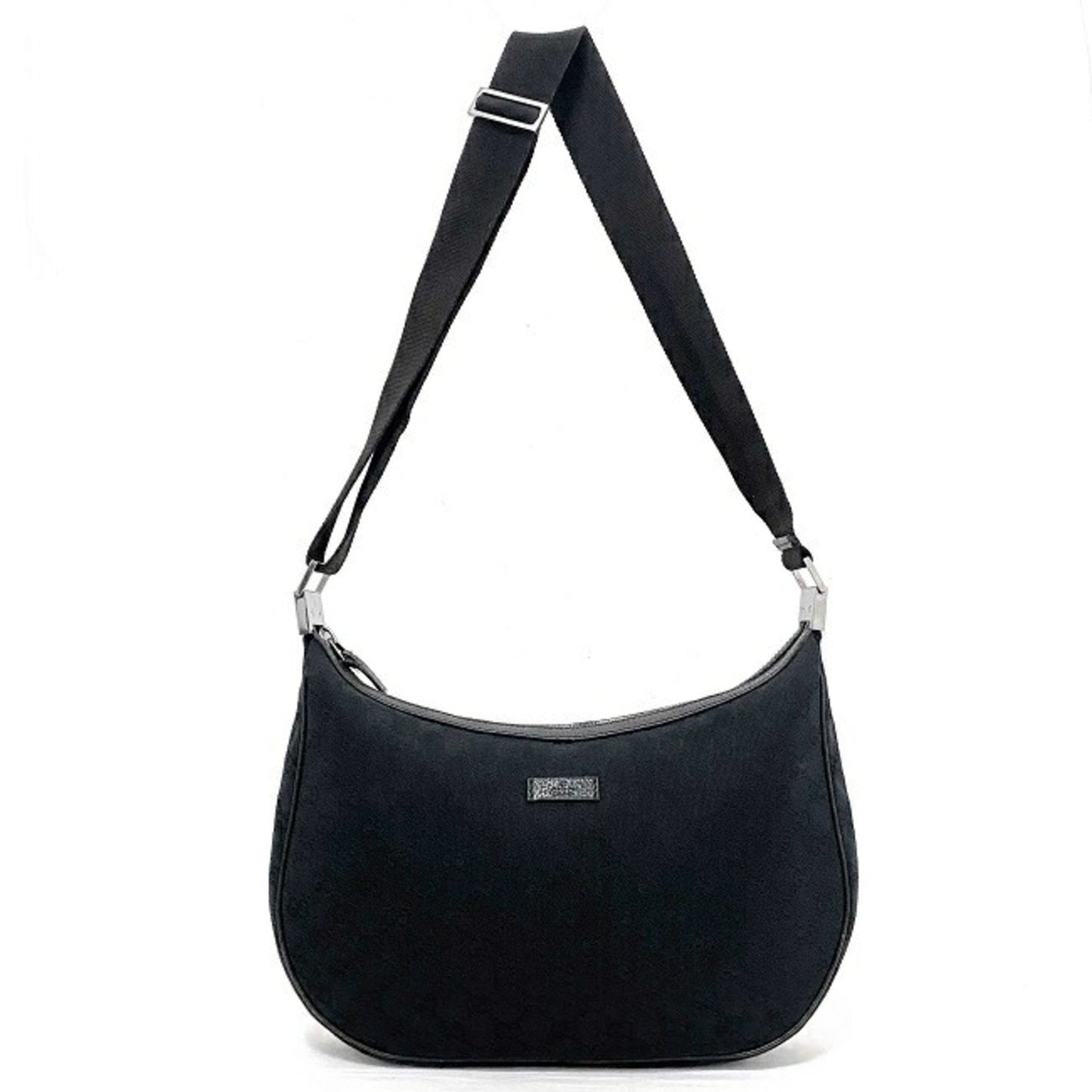 Gucci Lou Leather Canvas Crossbody