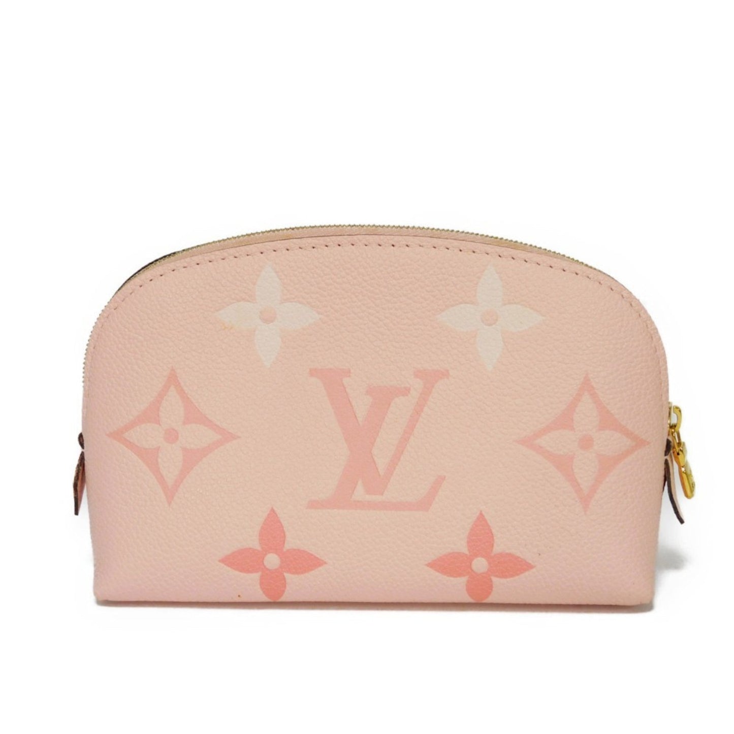 LOUIS VUITTON Pouch Pochette Cosmetic LV Logo Pink Monogram Empreinte by the Pool Boutonde Rose Women's Clutch