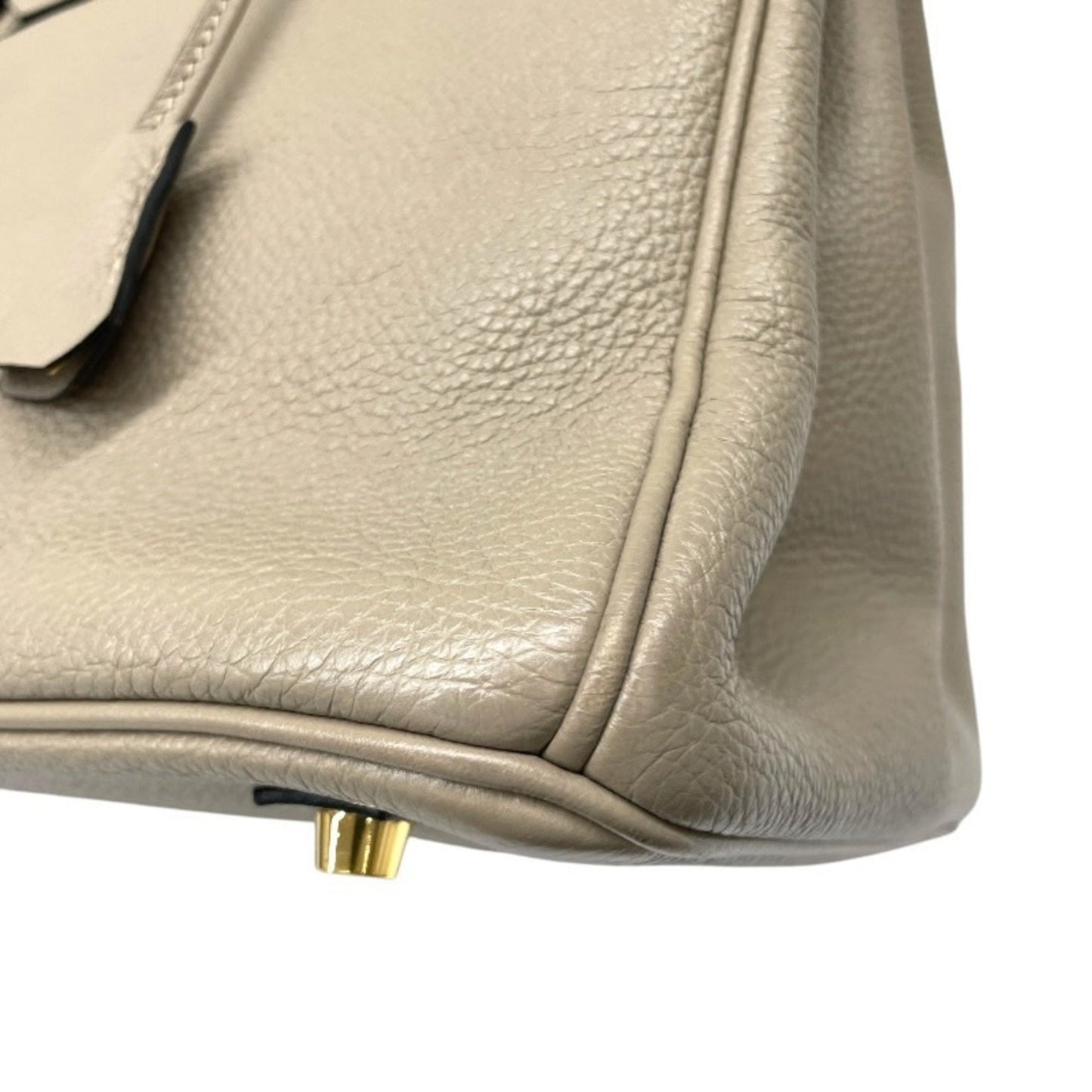Hermes Gris Tourterelle Togo Leather Handbag ( )
