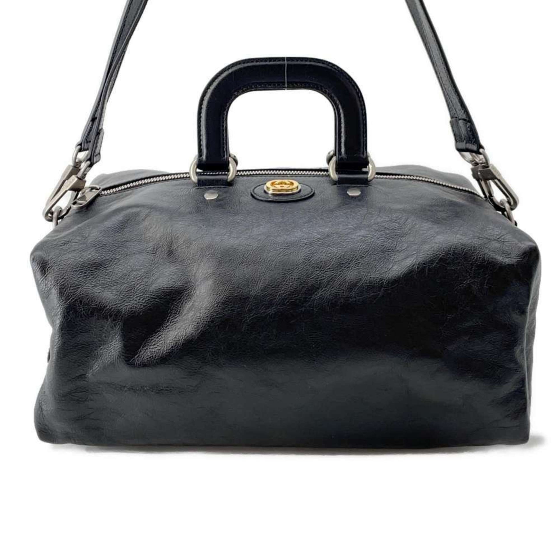 Gucci Leather Shoulder Bag