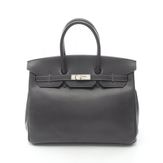 Hermes Graphite Gray Courchevel Leather Leather Handbag ( )