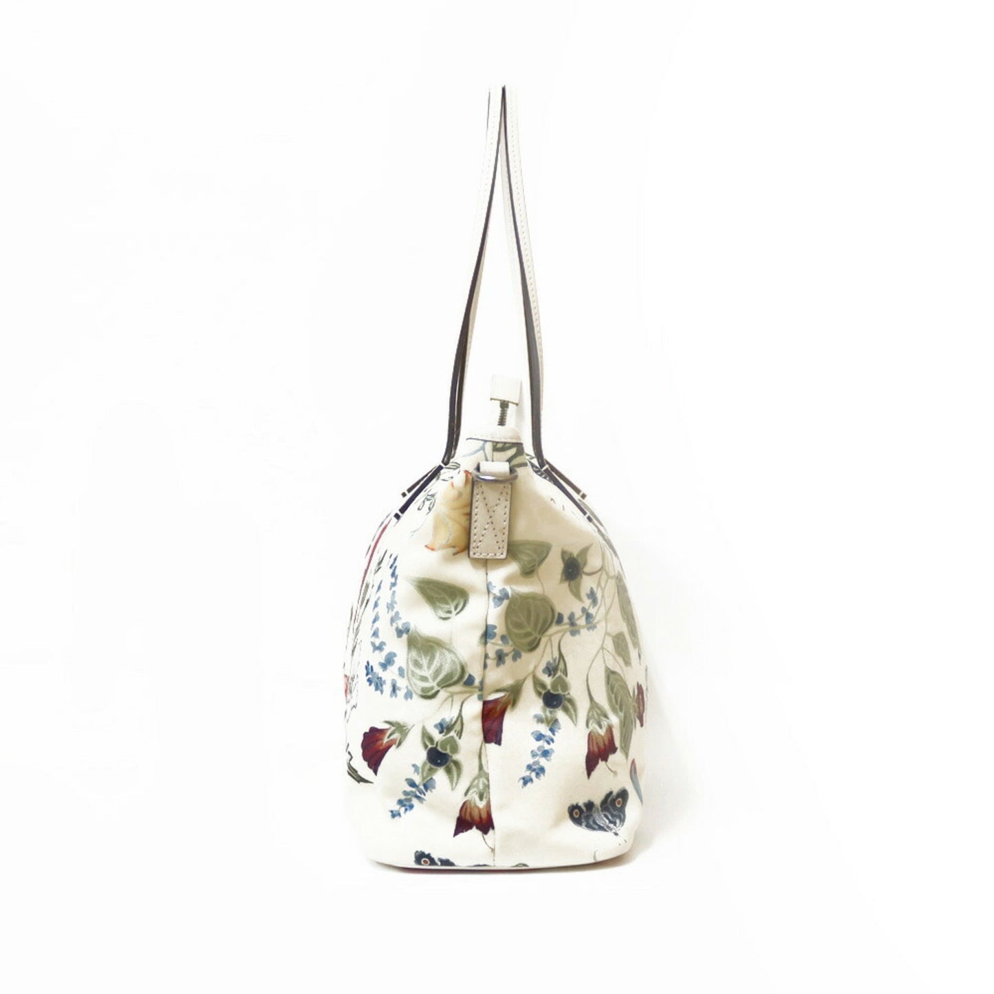 Gucci Flora Yellow Nylon Shoulder Bag