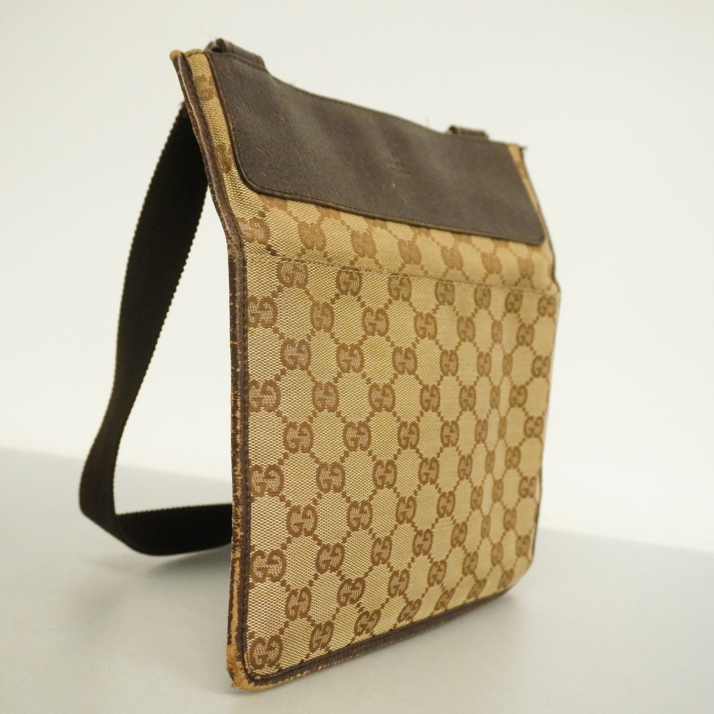 Gucci Canvas Shoulder Bag