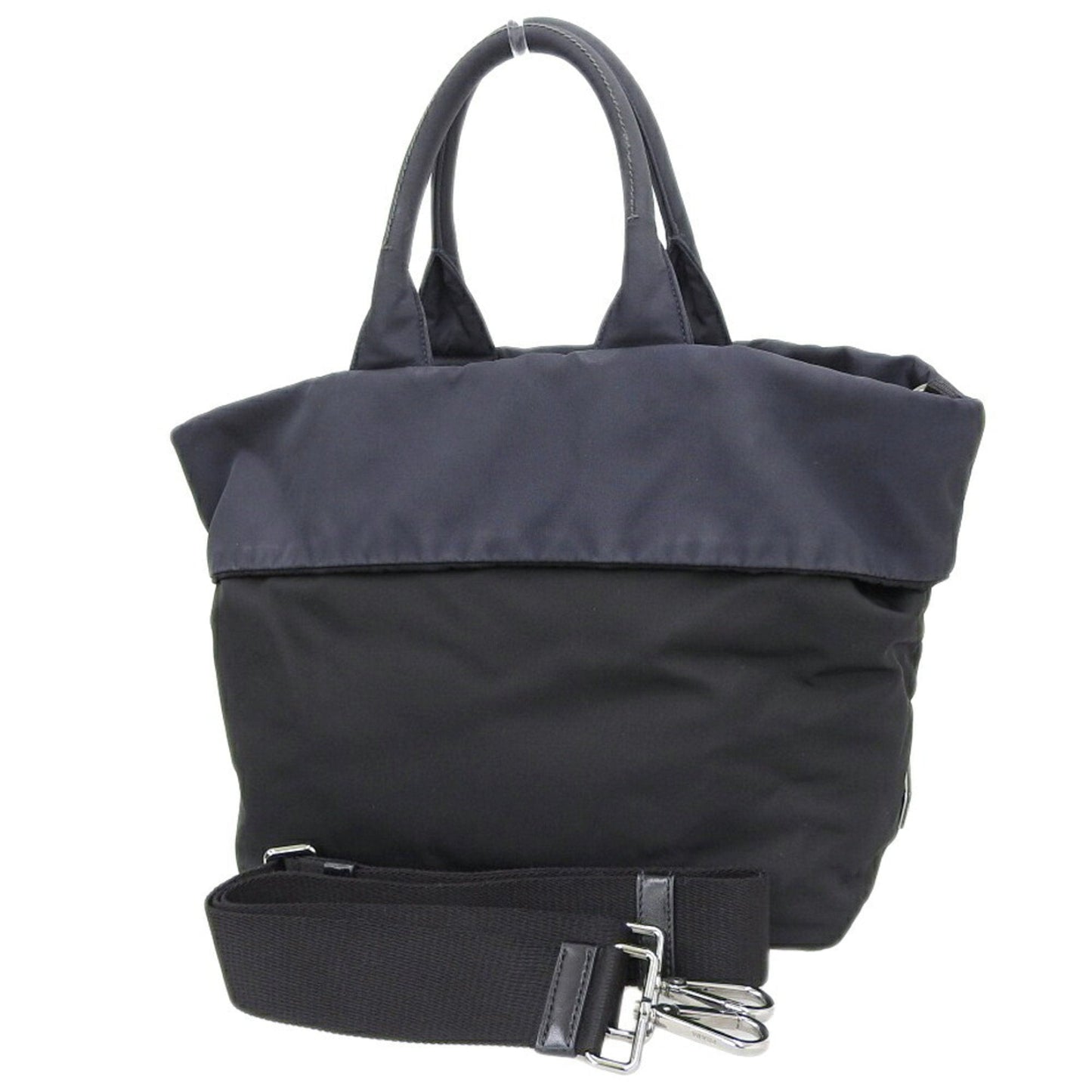 Prada reversible 2WAY Bag nylon black navy