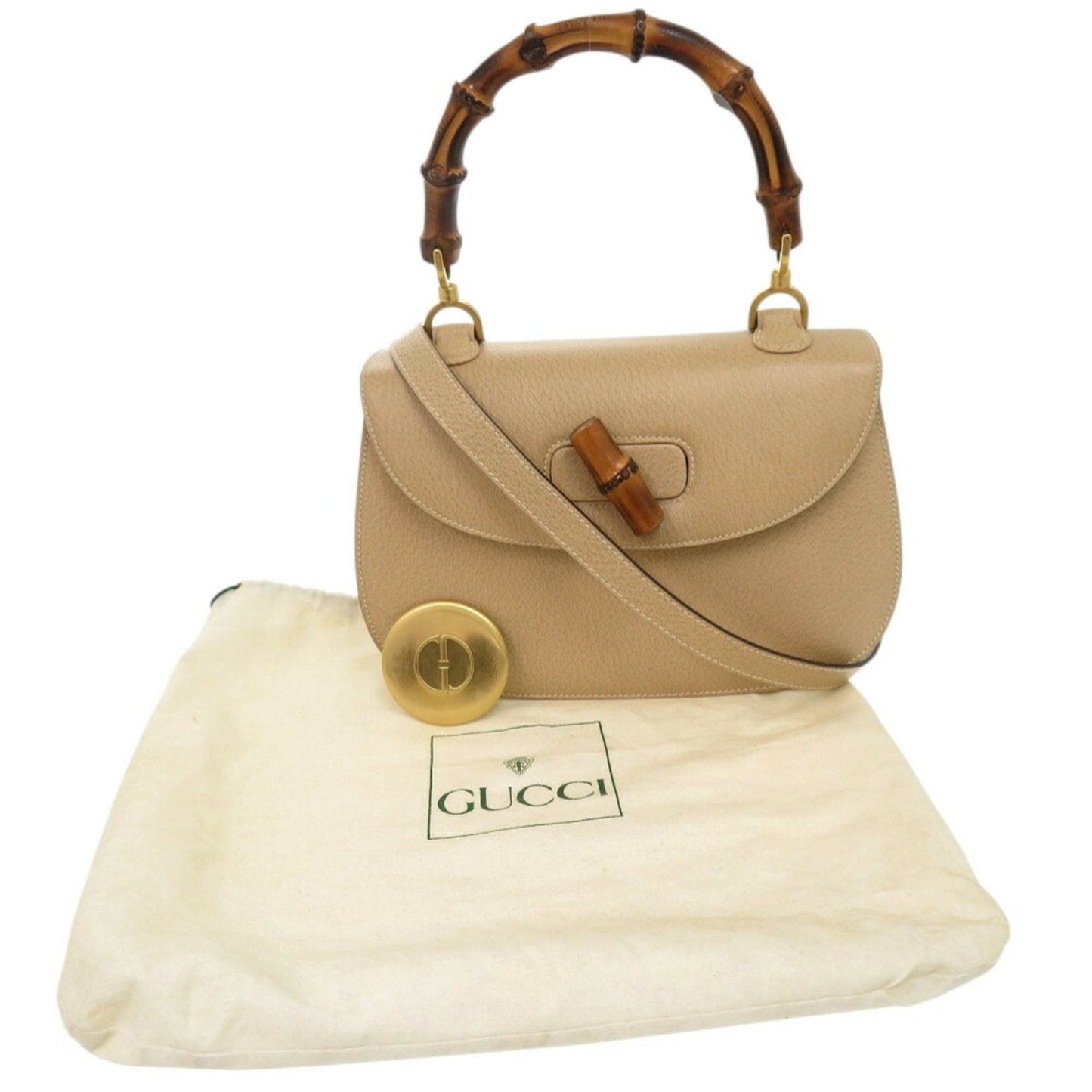 Gucci Leather Shoulder Bag