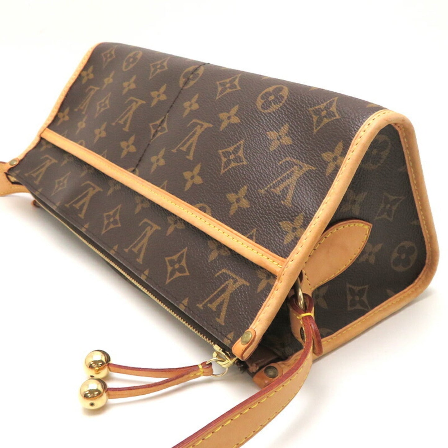 LOUIS VUITTON Popincourt Long Women's HandBag Monogram [Brown]