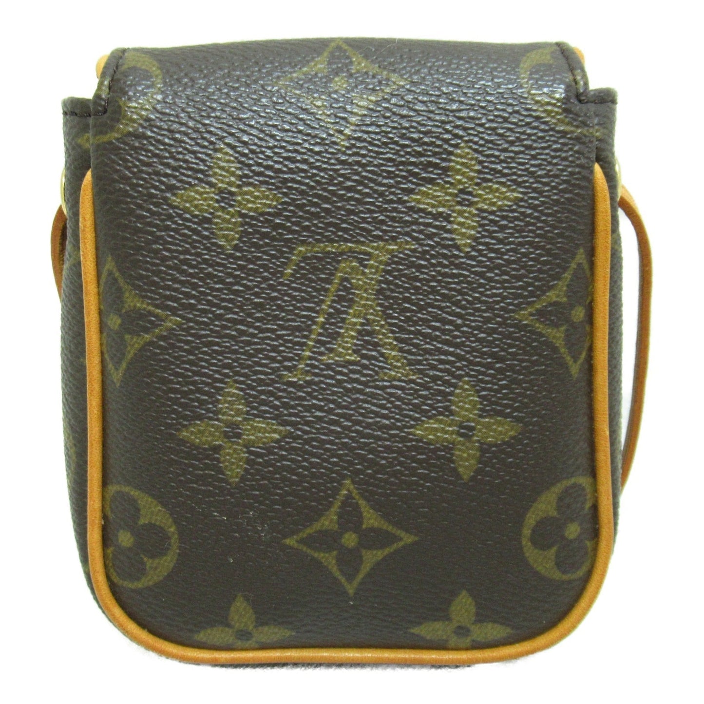 Louis Vuitton Pochette Cancoon Brown PVC coated canvas Clutch