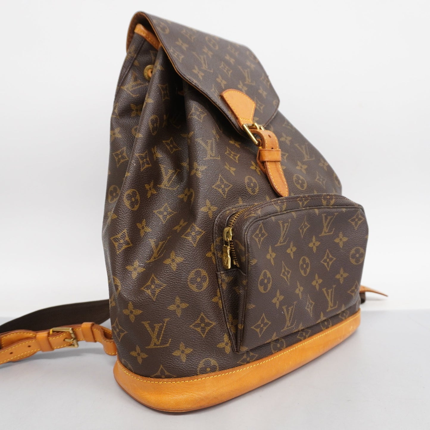Louis VuittonAuth Monogram Montsouris GM Women's Backpack