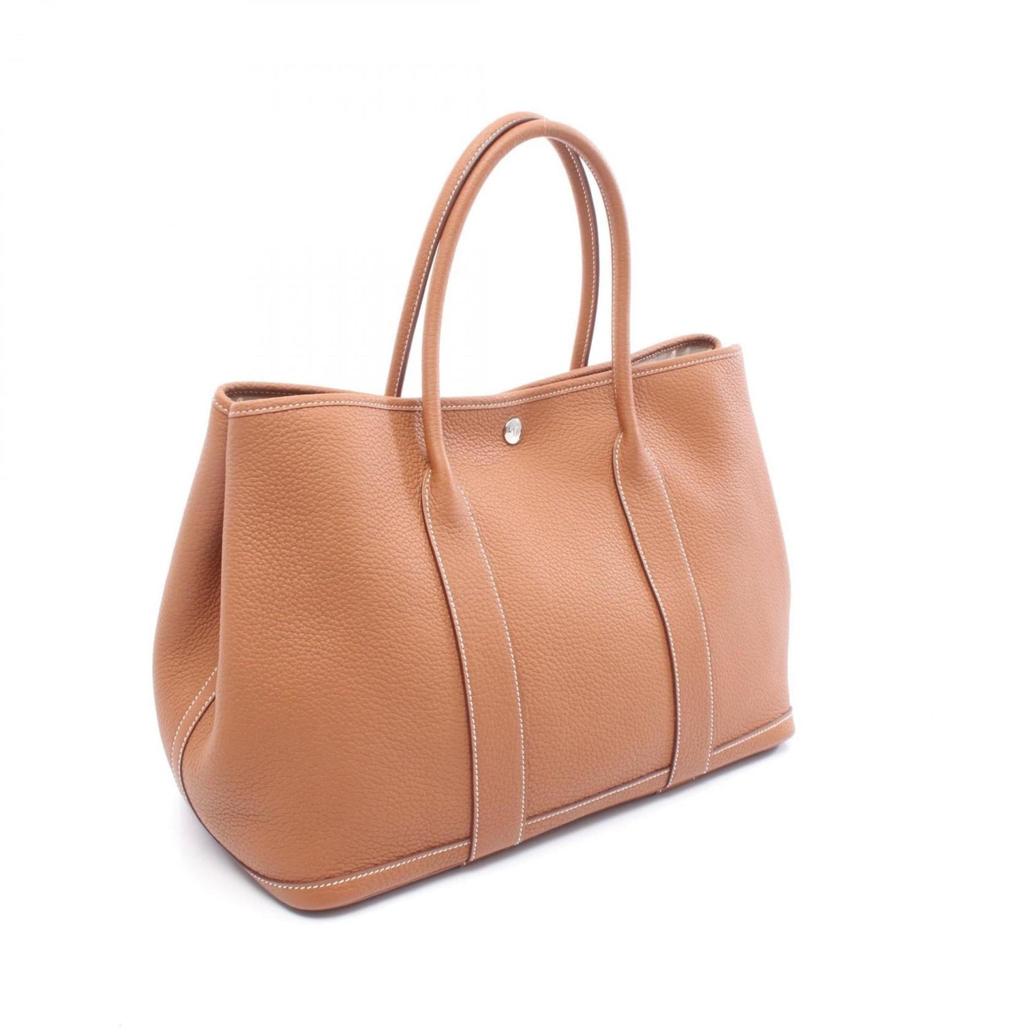 Hermes Garden Brown Negonda Leather Tote Bag ( )