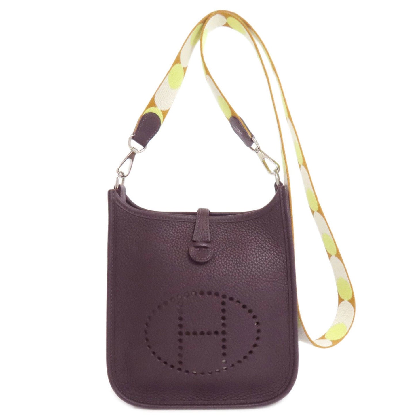 Hermes Evelyne Dark Brown Shoulder Bag ( )