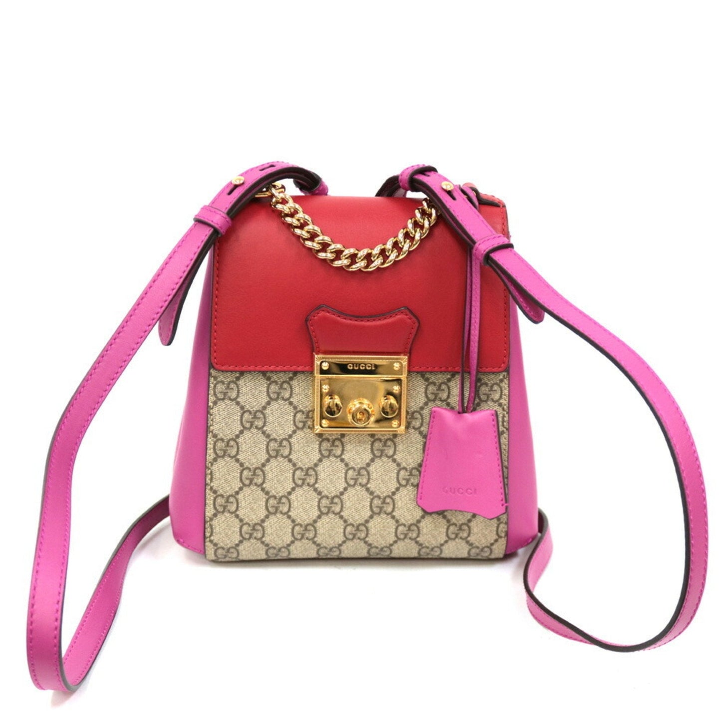 Gucci Padlock Red Shoulder Bag