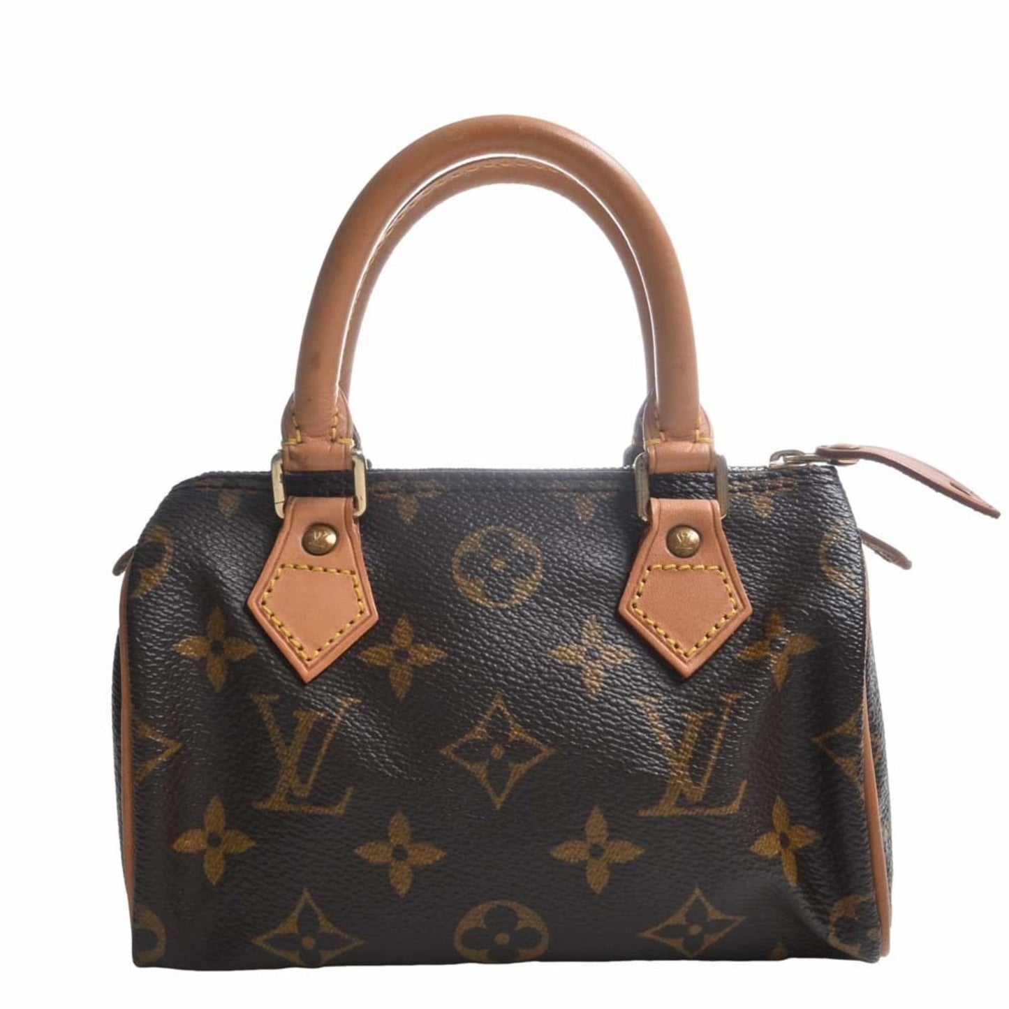 Louis Vuitton Monogram Handbag Brown Women's