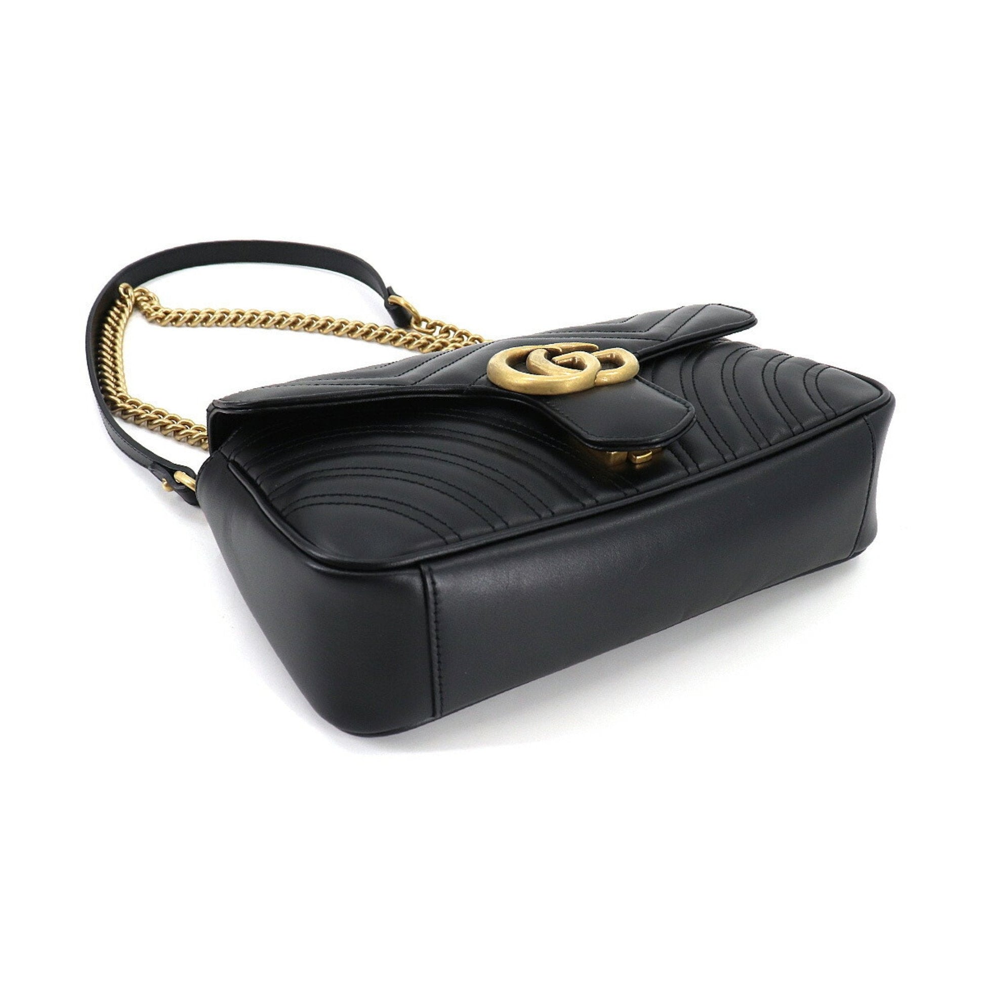Gucci Lou Quilted Leather Shoulder Bag