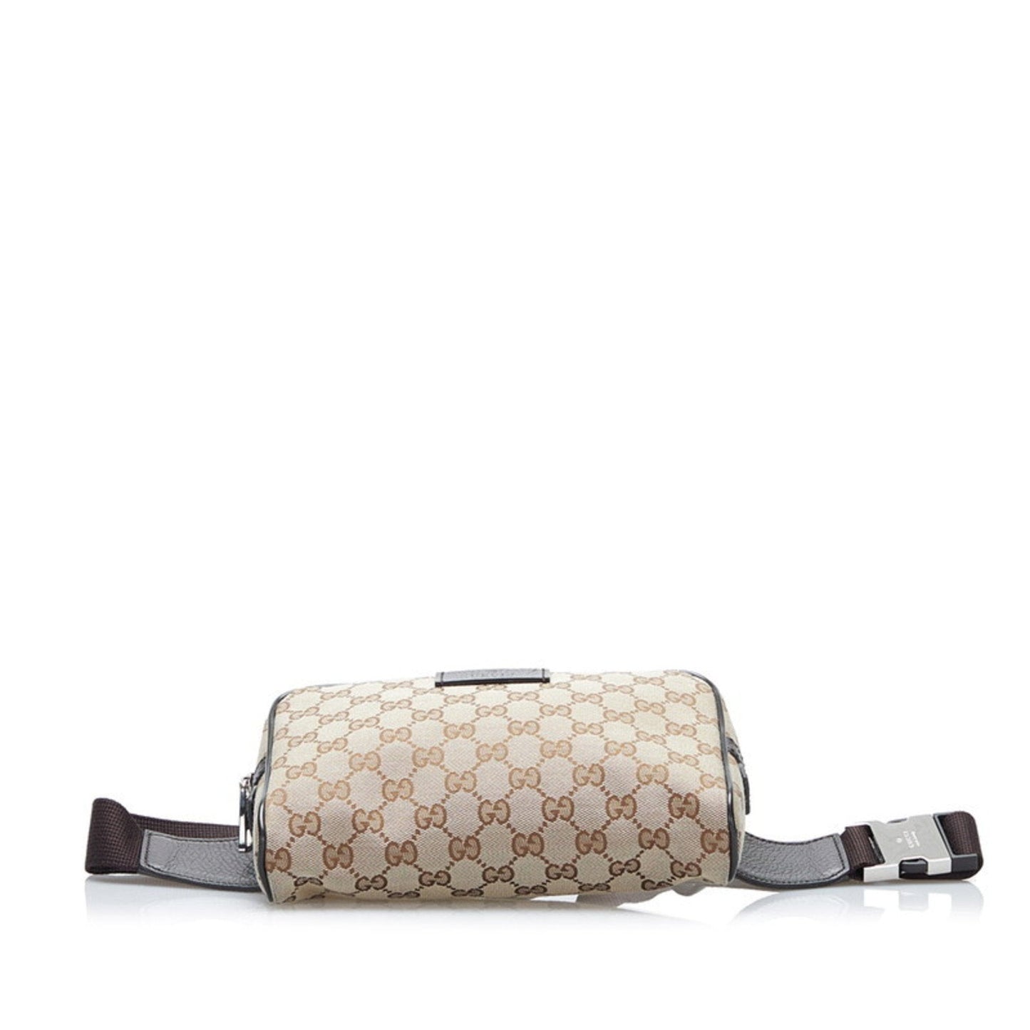 Gucci Lou Leather Canvas Handbag