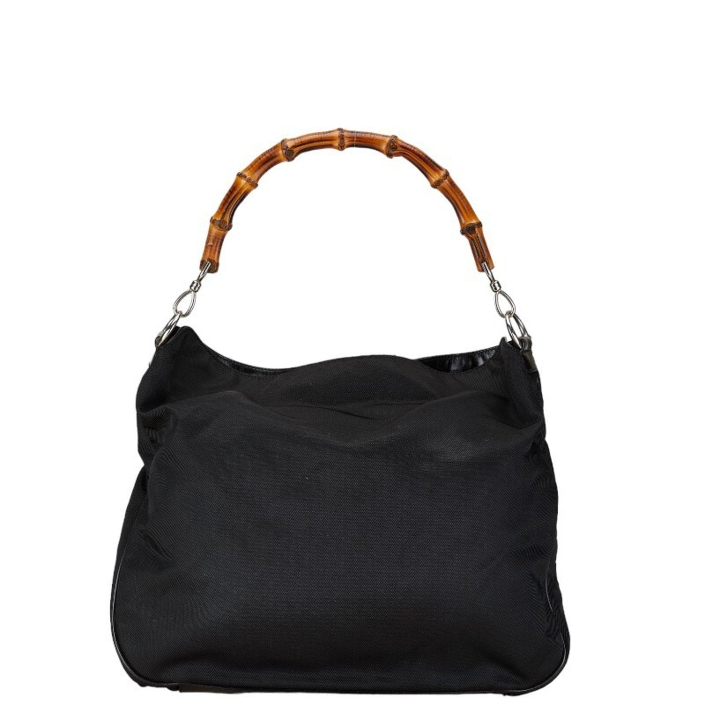 Gucci Leather Canvas Shoulder Bag