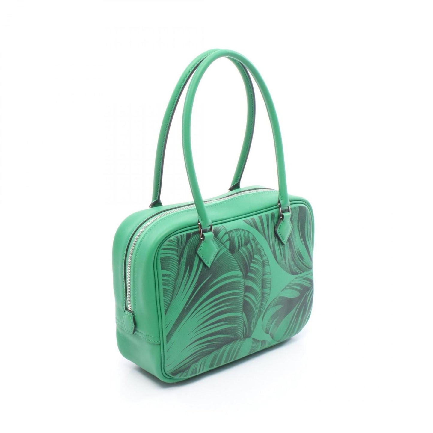 Hermes Green Swift Leather Handbag ( )