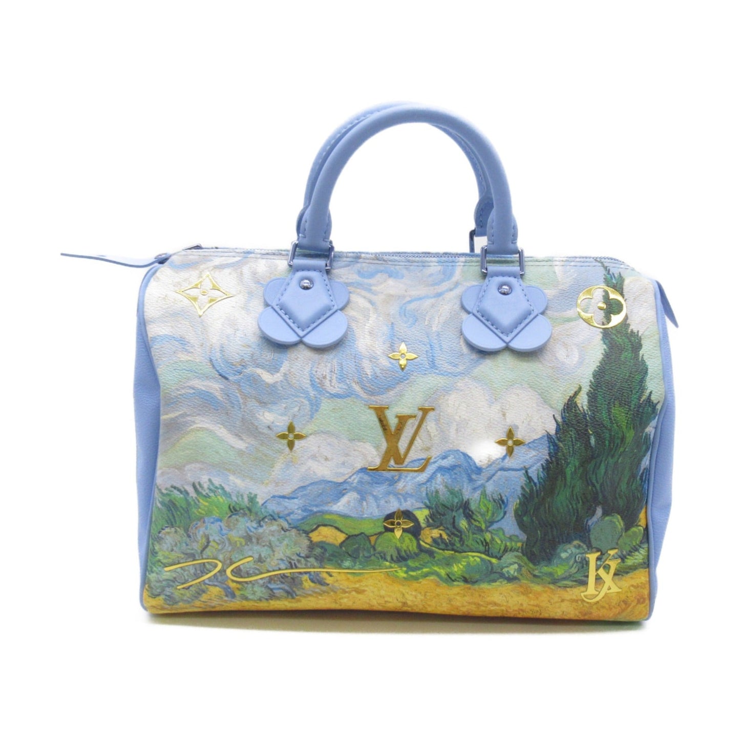 LOUIS VUITTON van gogh 30 Blue PVC coated canvas Masters collection M43314