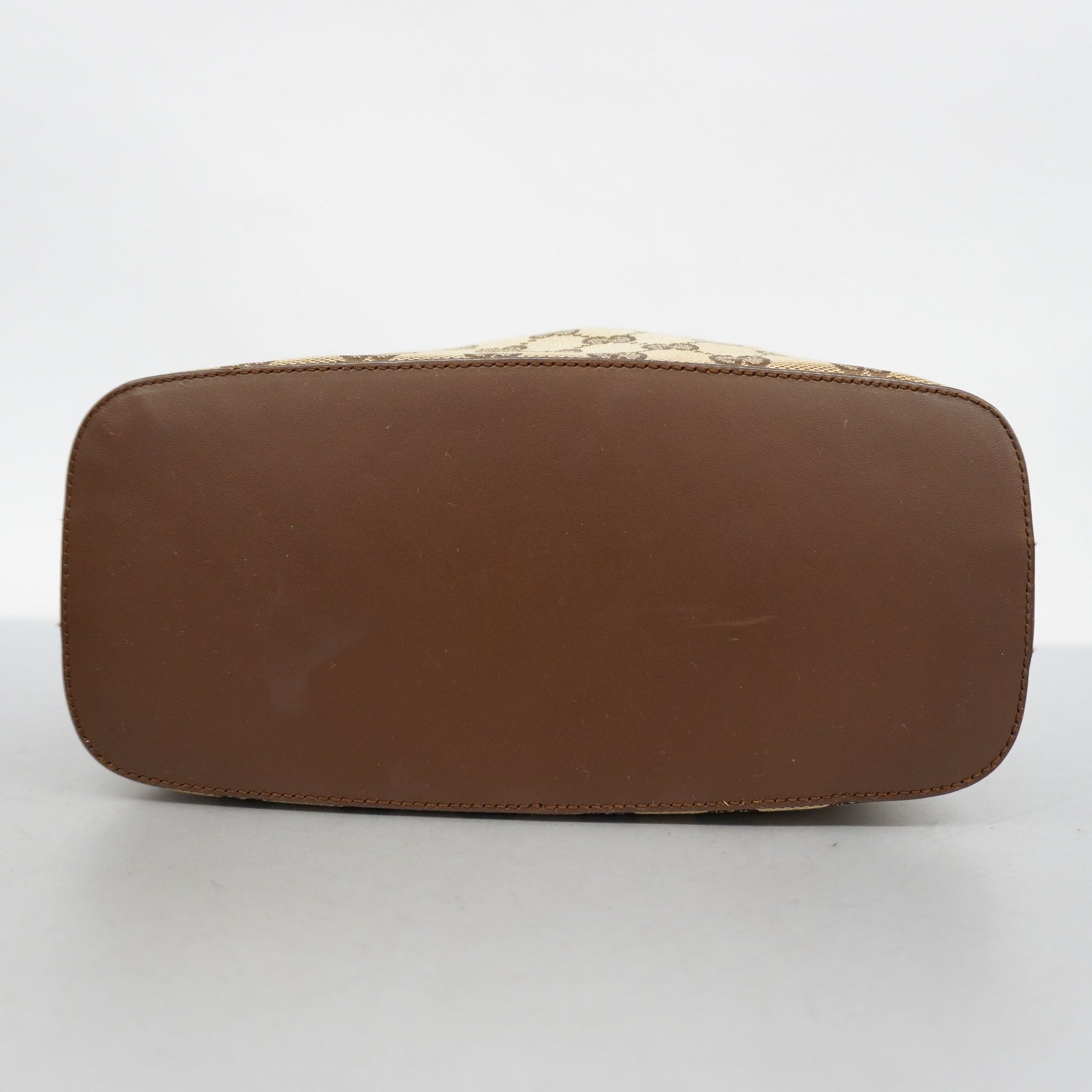 Gucci Leather Canvas Shoulder Bag