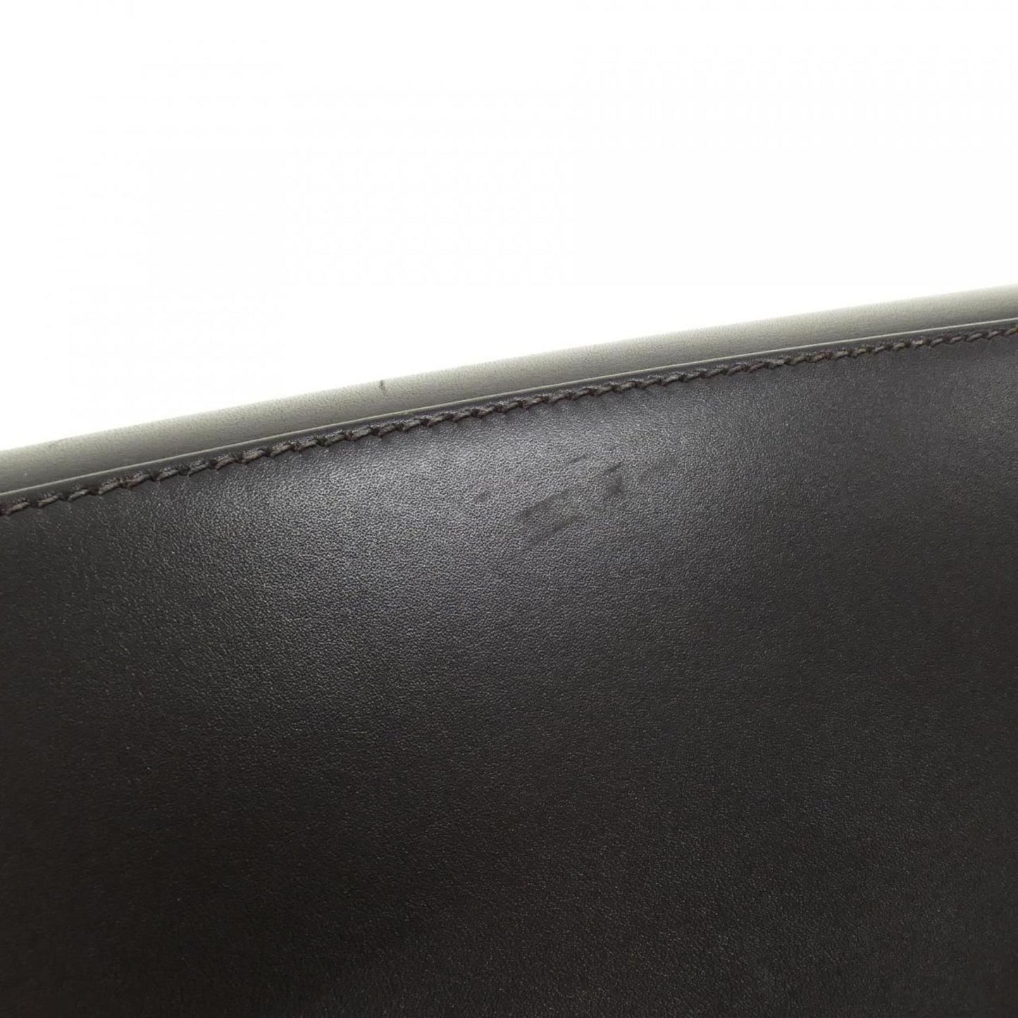 Hermes Chocolat Box Calf Leather Handbag ( )