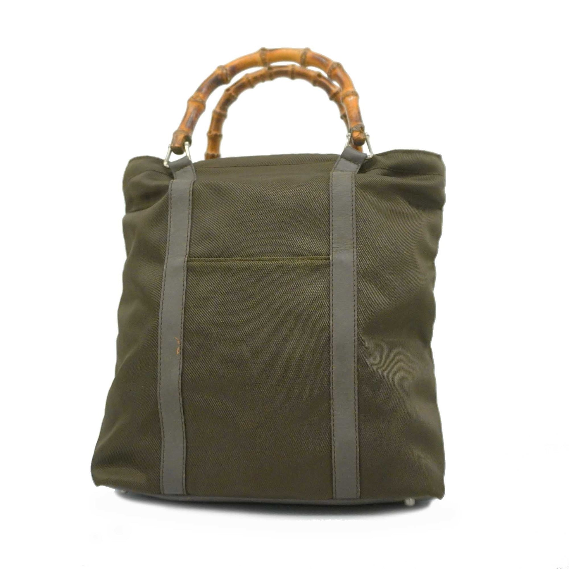 Gucci Nylon Canvas Handbag
