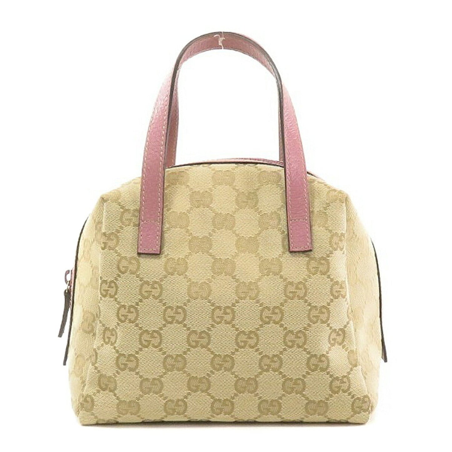 Gucci Lou Leather Canvas Handbag