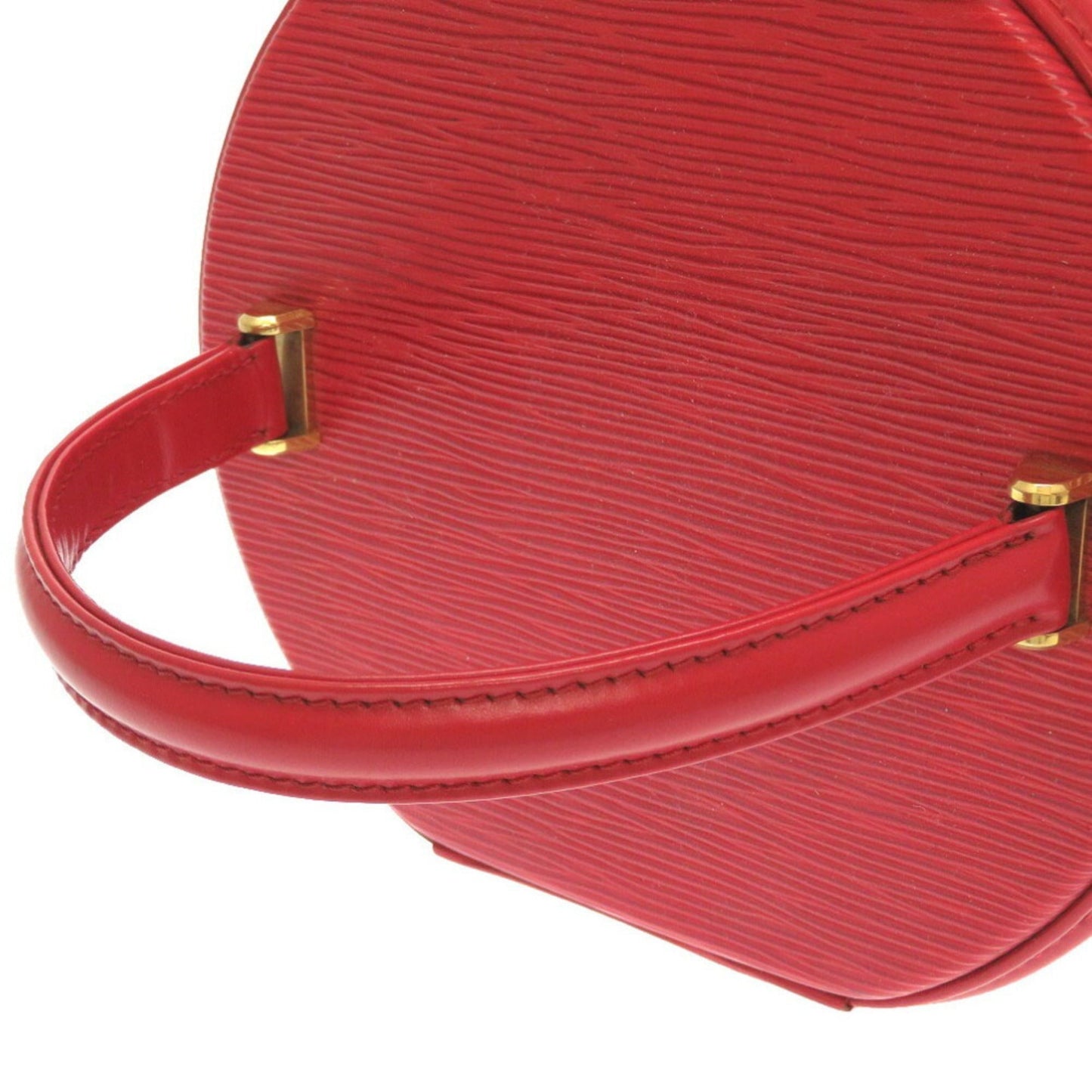 Louis Vuitton Epi Cannes Castilean Red Handbag Bag