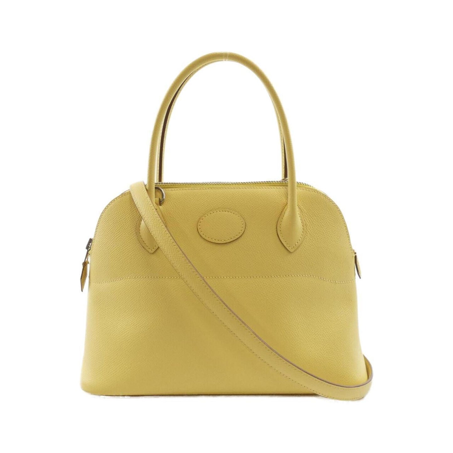 Hermes Jaune Epsom Leather Handbag ( )