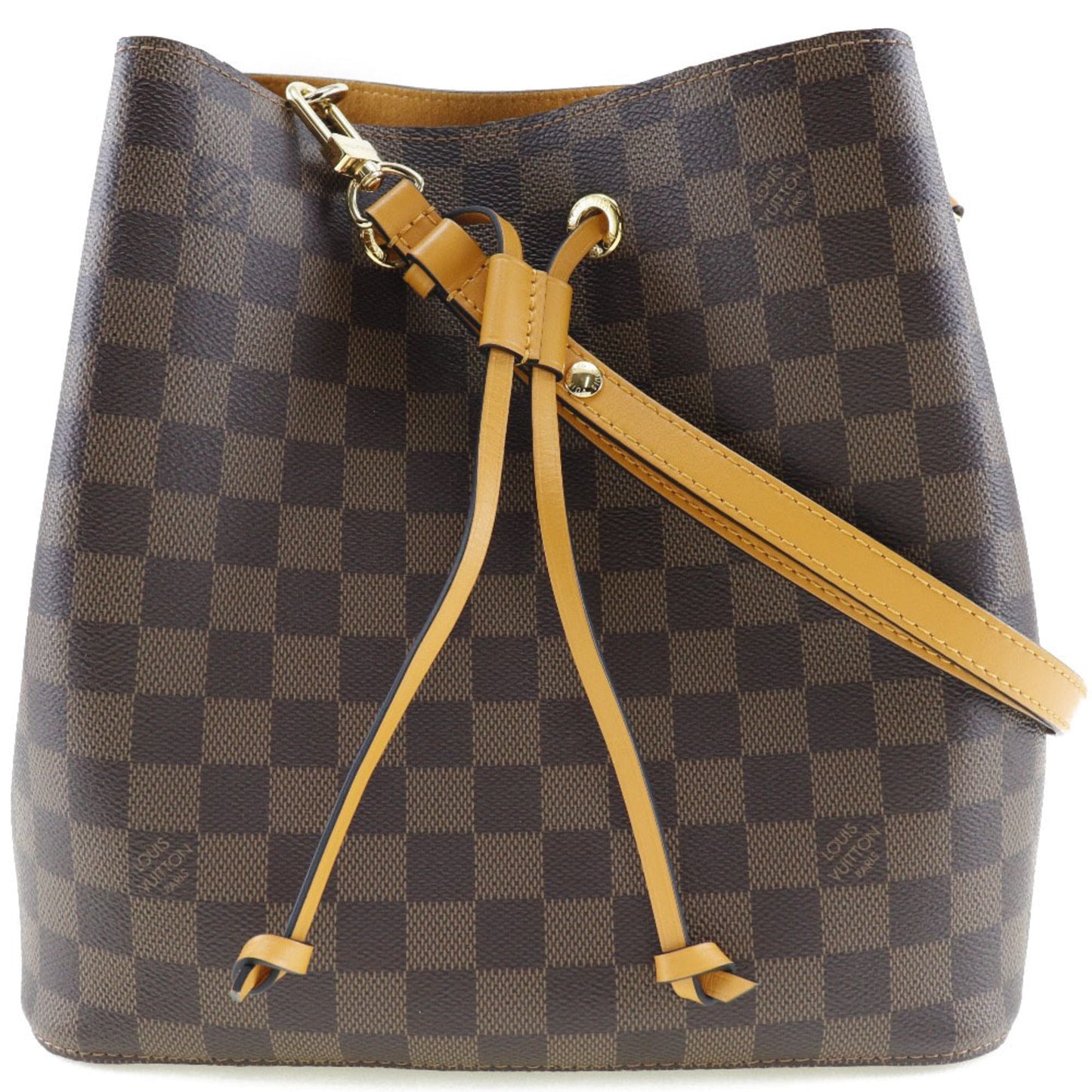 Louis Vuitton Neonoe Damier Canvas Brown Women's Shoulder Bag