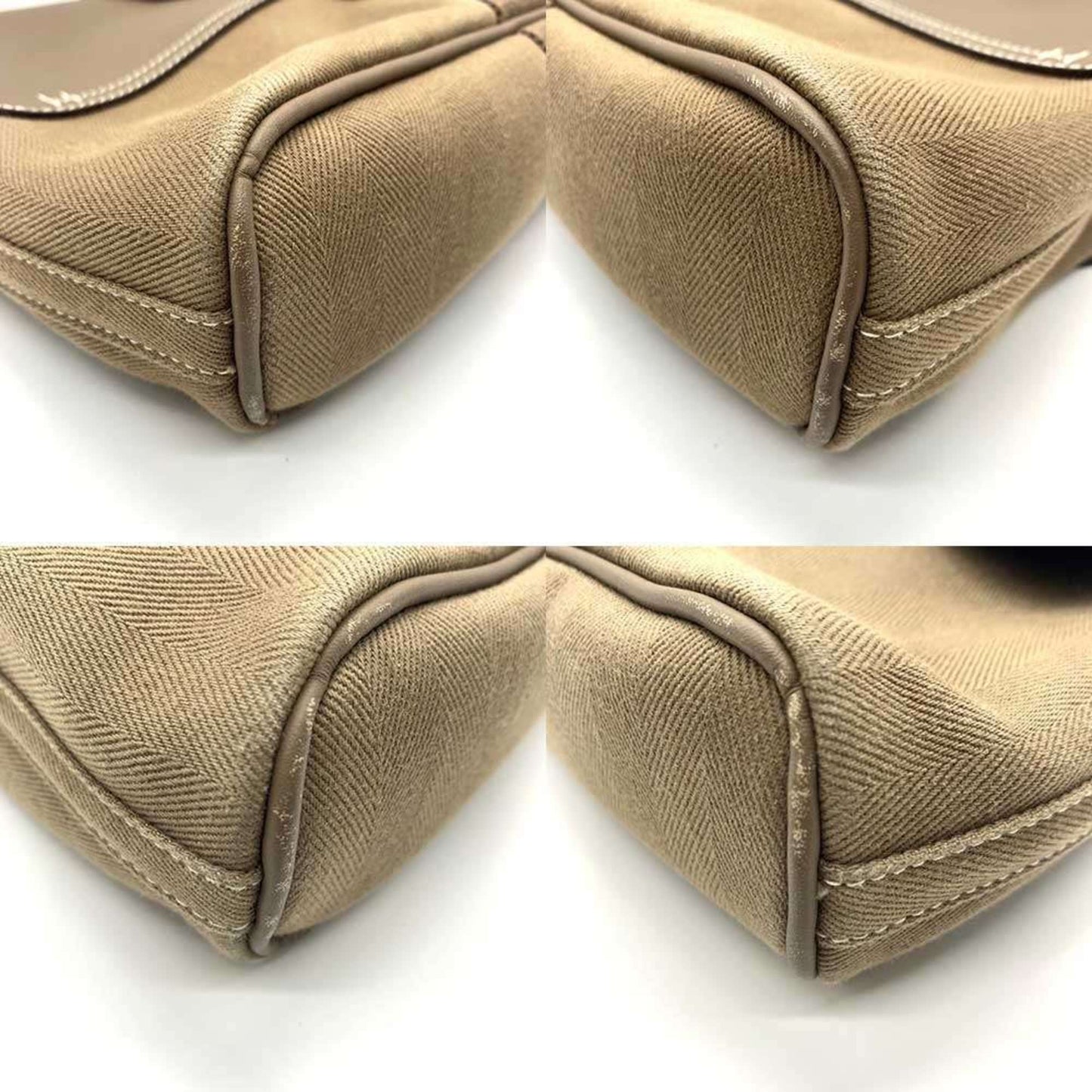 Hermes Canvas Handbag ( )
