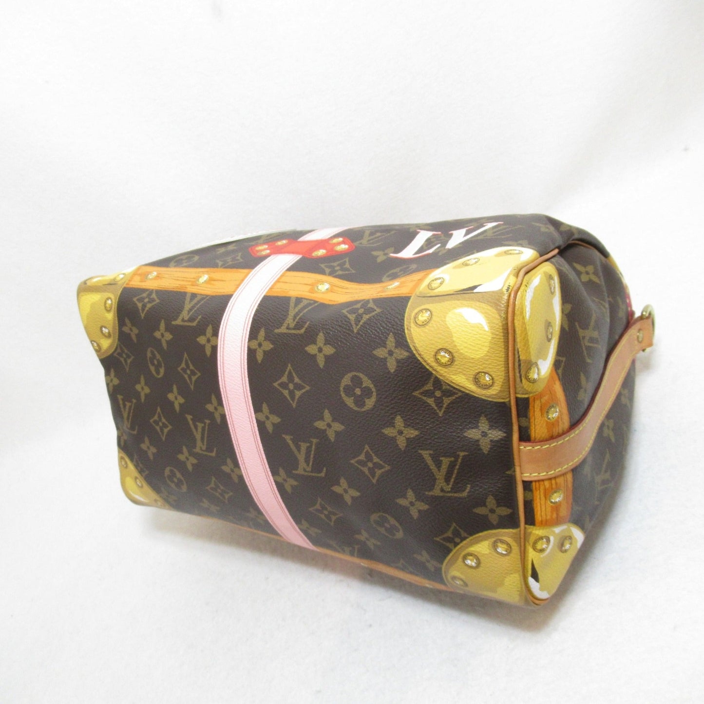 LOUIS VUITTON Bandouliere 30 2wayShoulder Bag Brown Monogram PVC coated canvas