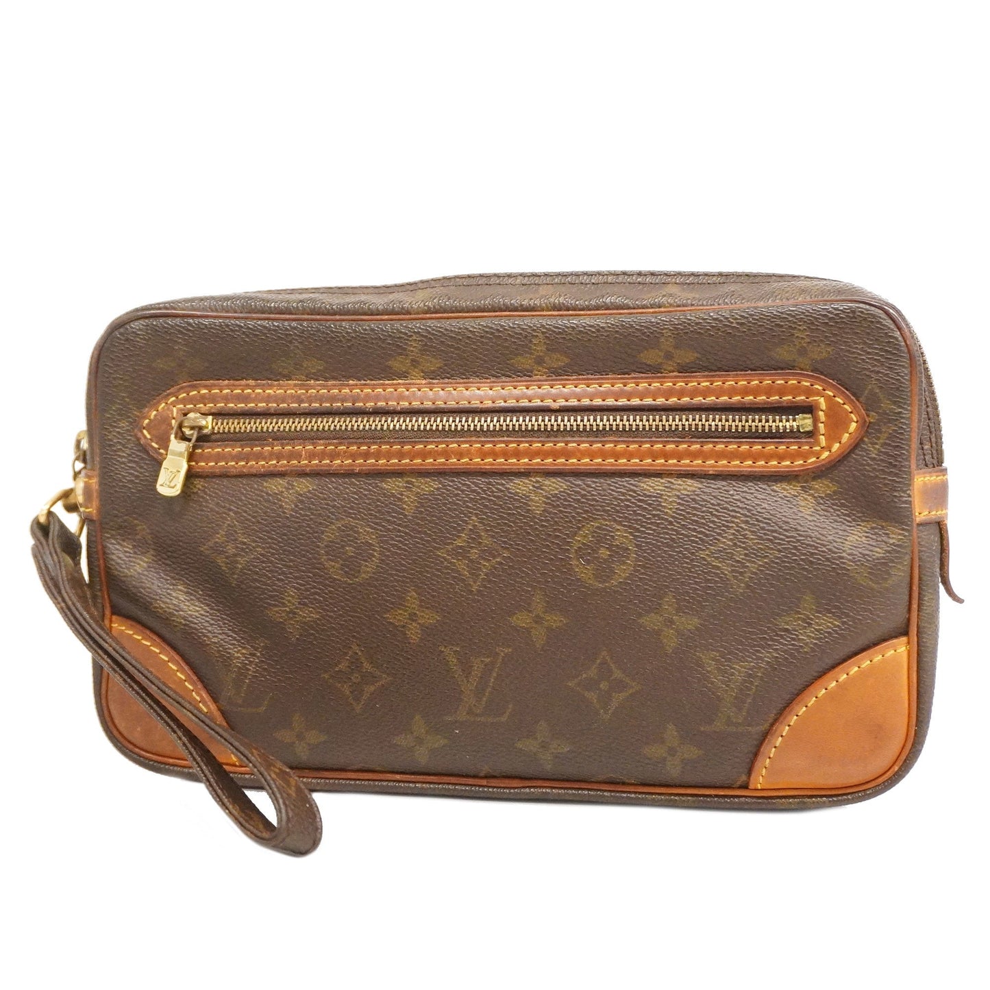 Louis VuittonAuth Monogram Marley Dragonne GM Women's Clutch Bag