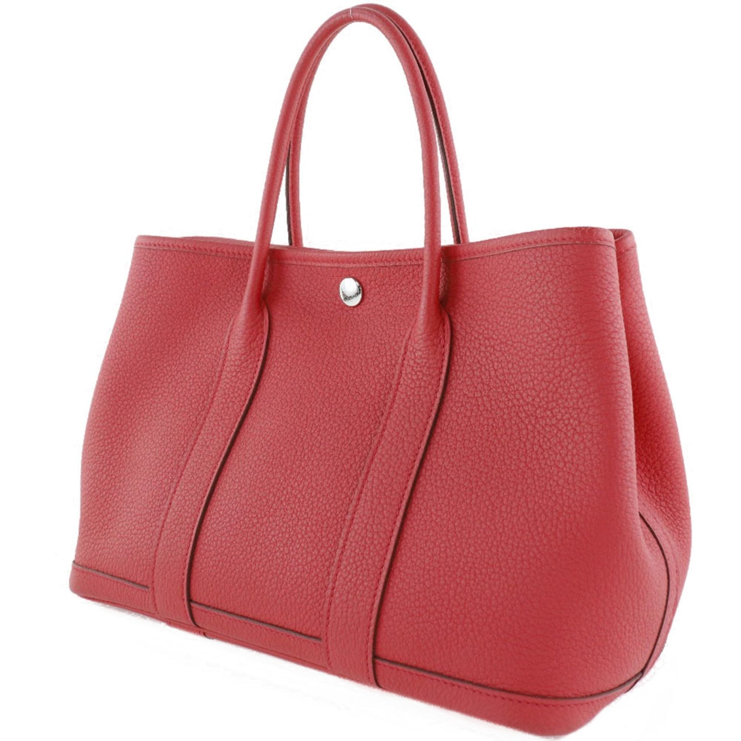 Hermes Garden Bougainvillier Pink Negonda Leather Handbag ( )