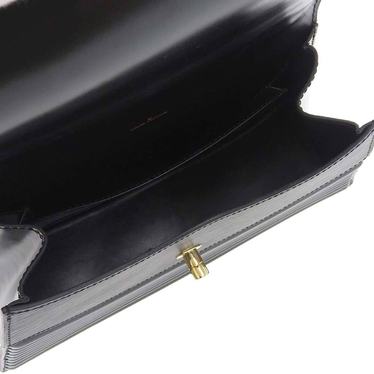 Louis Vuitton Epi Tilsit Handbag Noir Black