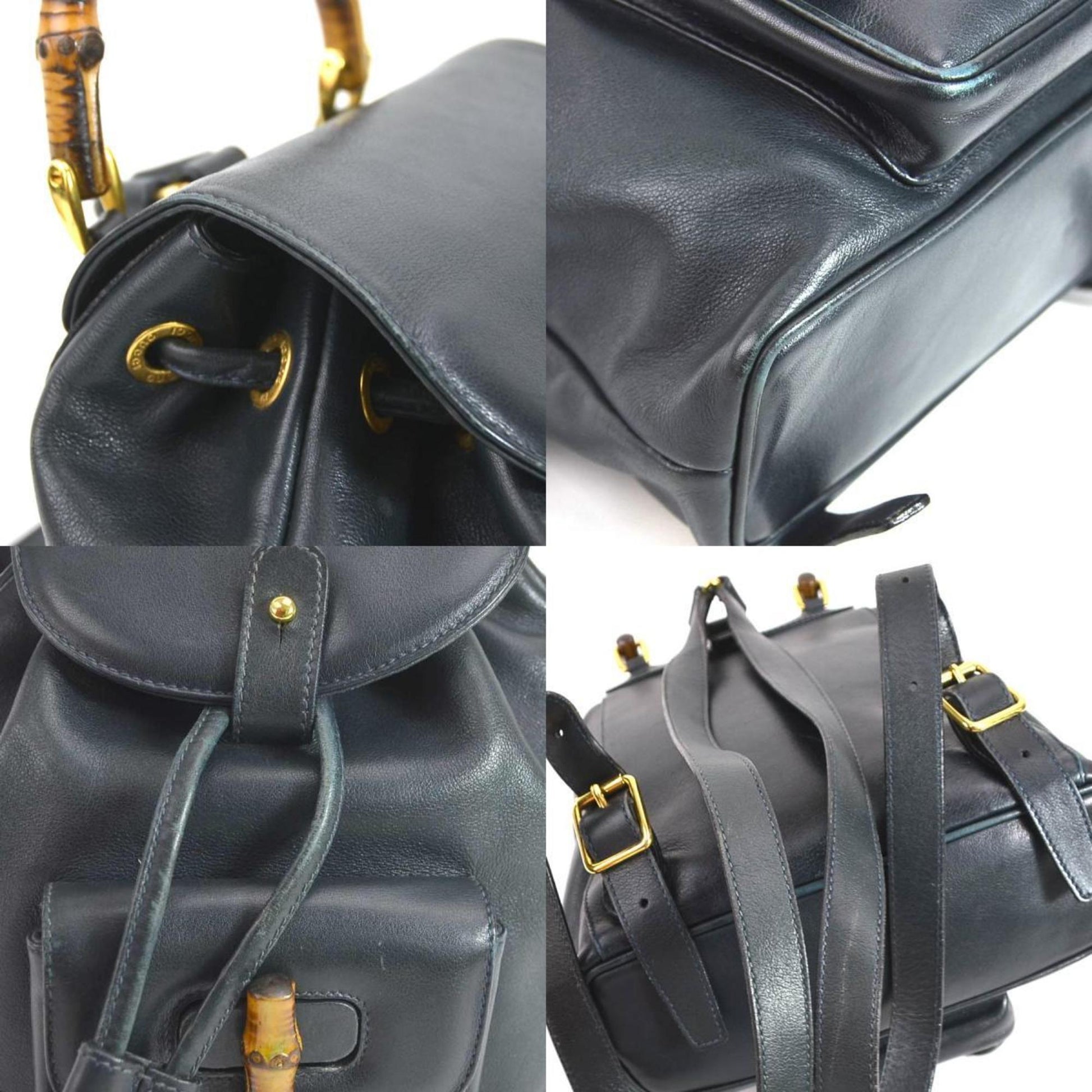 Gucci Leather Backpack