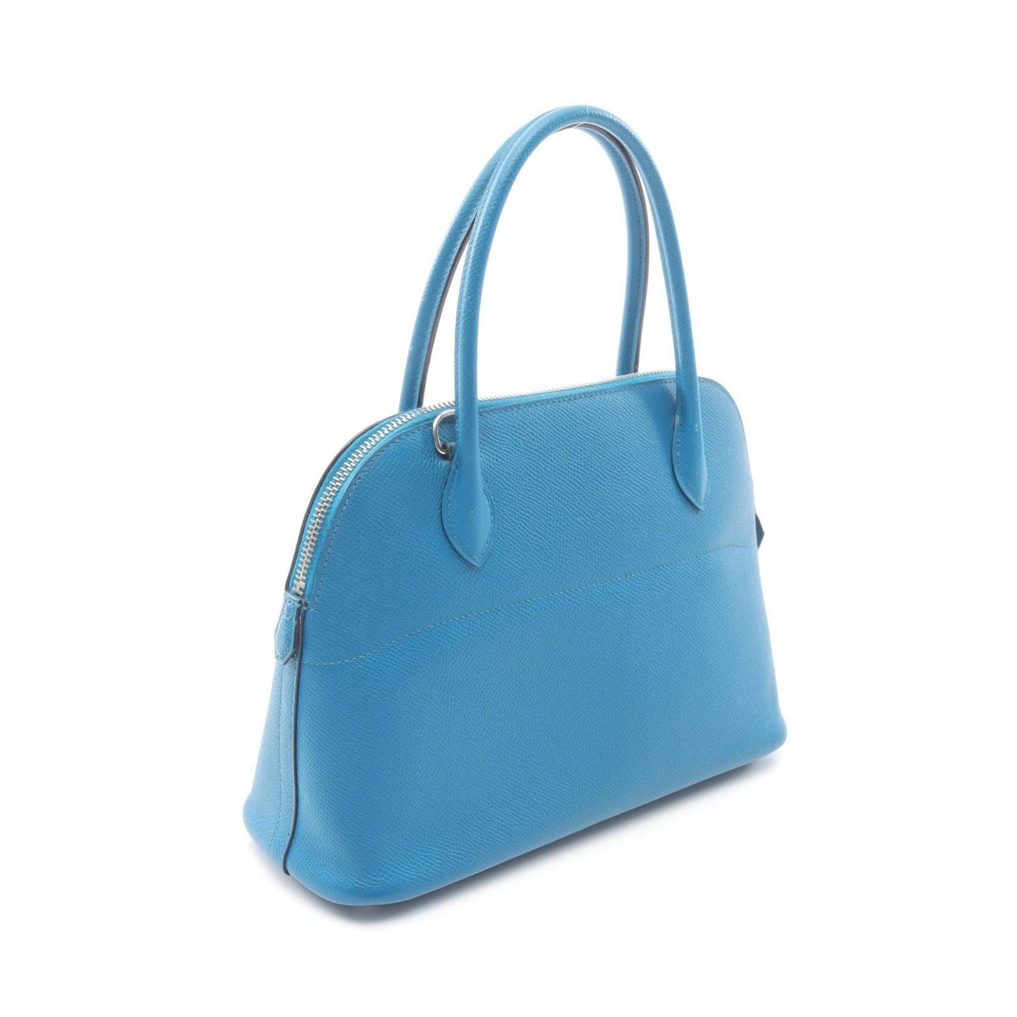 Hermes Green Leather Handbag ( )